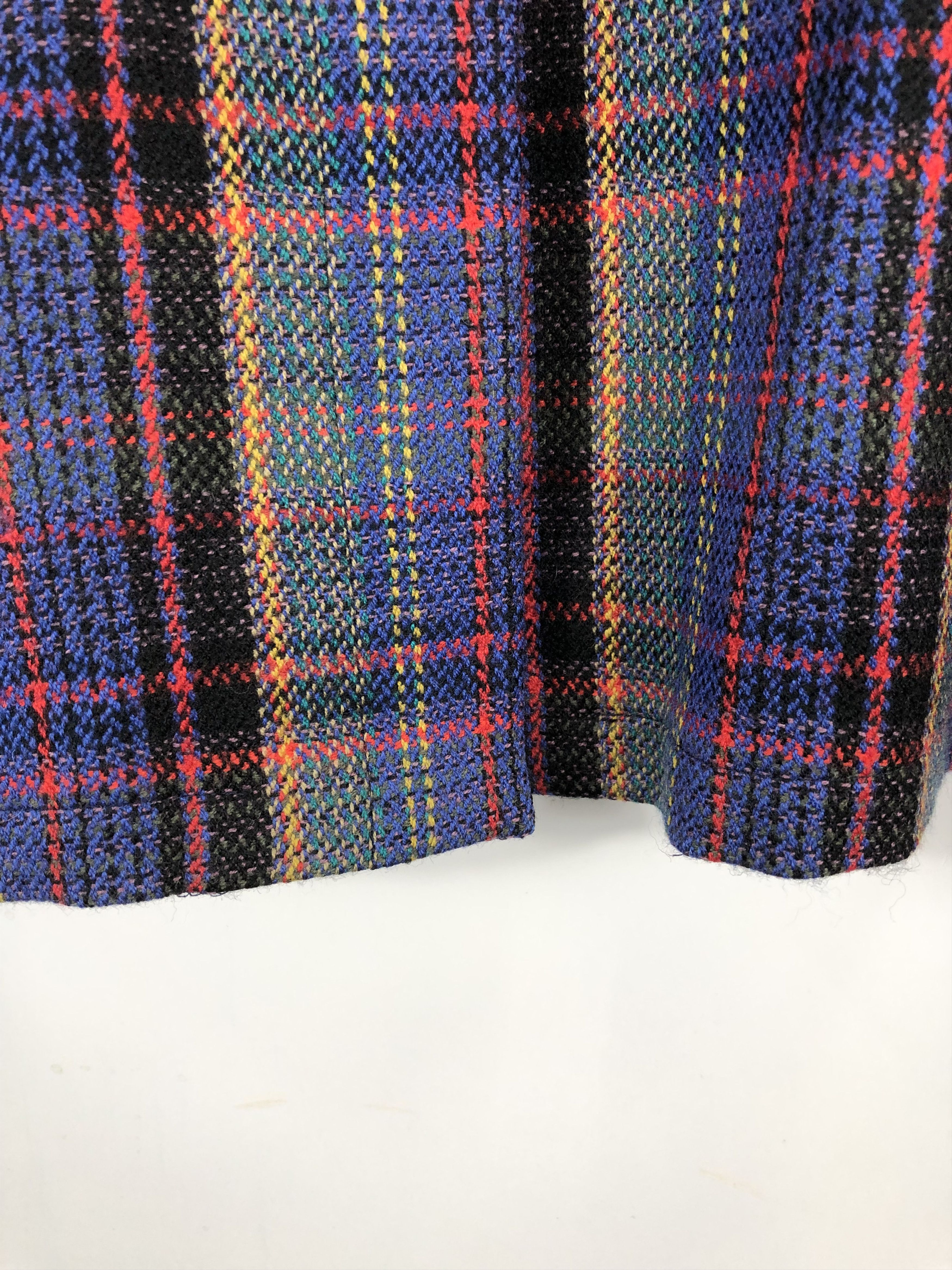 Japanese Brand × Vintage Vintage Japanese Brand Shadow Plaid Jacket J0635 Size US L / EU 52-54 / 3 - 4 Thumbnail