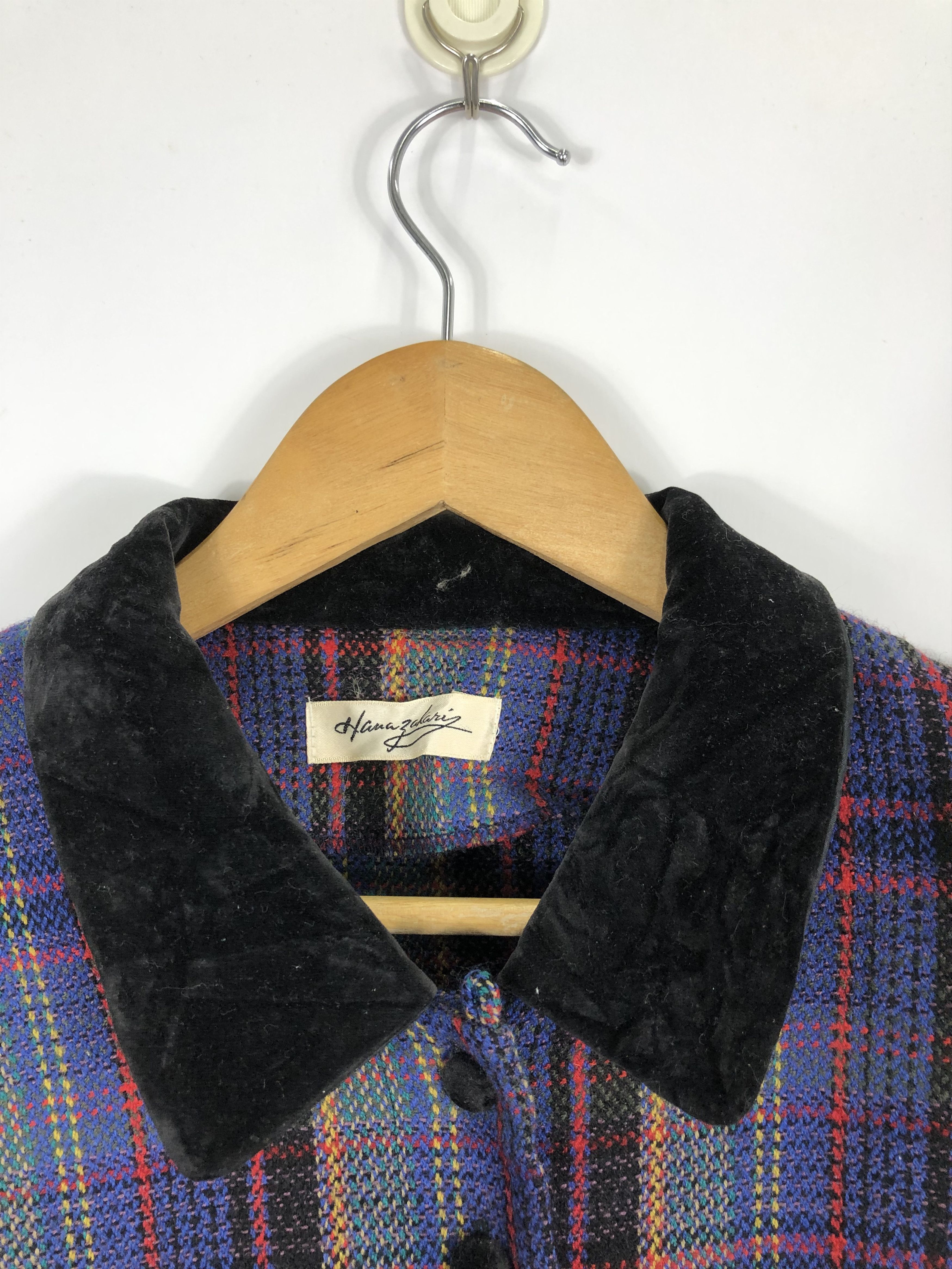 Japanese Brand × Vintage Vintage Japanese Brand Shadow Plaid Jacket J0635 Size US L / EU 52-54 / 3 - 7 Thumbnail