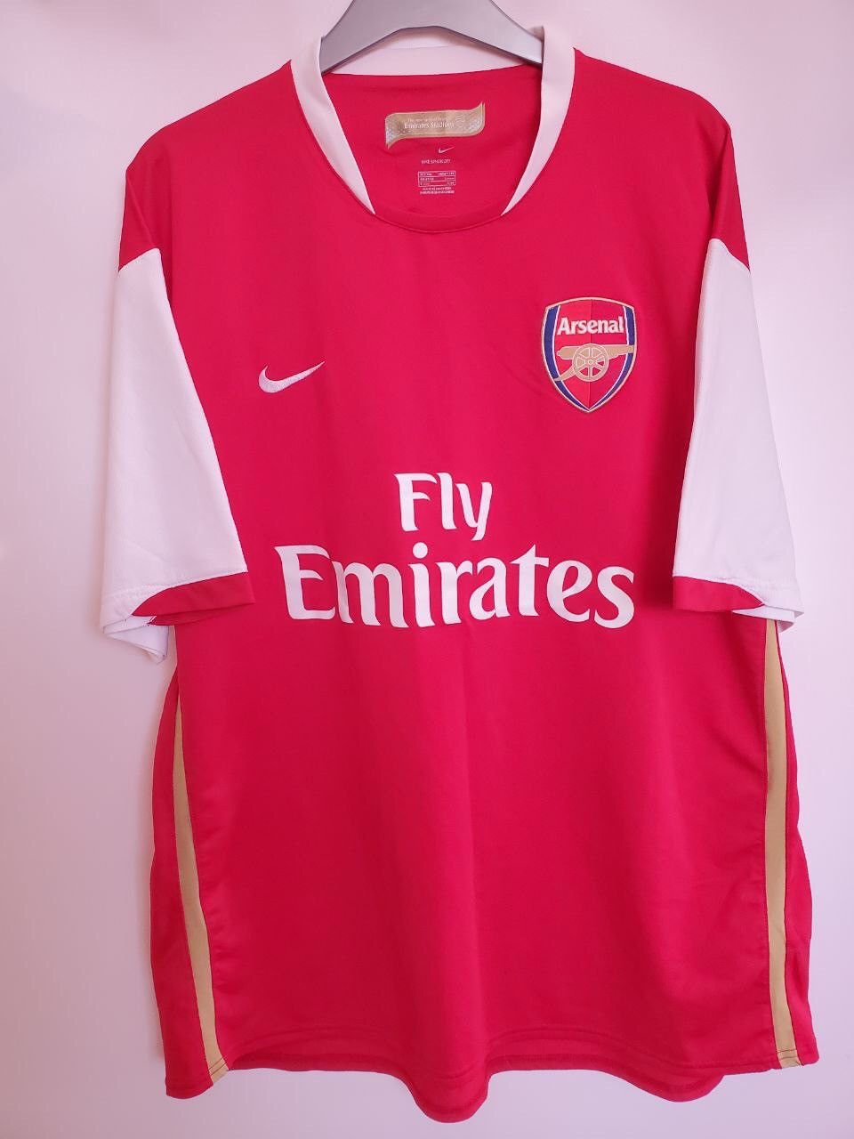 ARSENAL 2006 2008 HOME SHIRT FOOTBALL SOCCER JERSEY NIKE