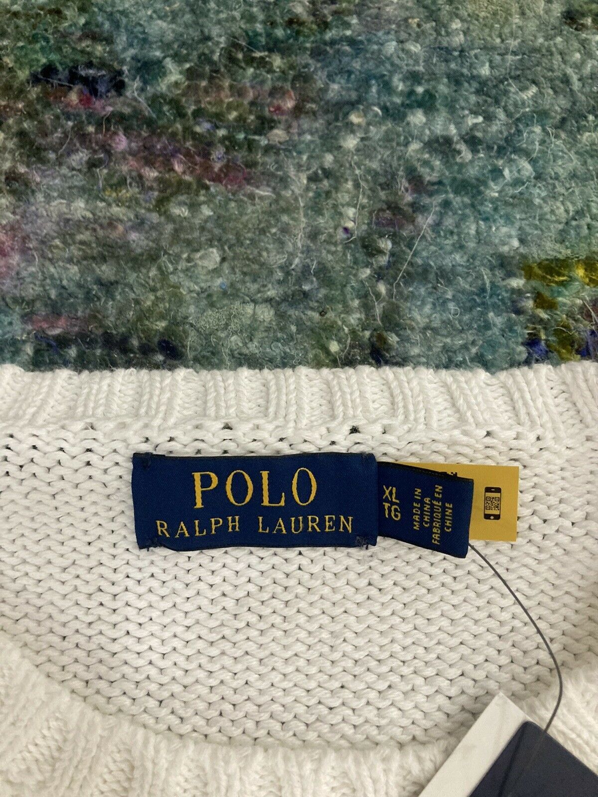 Polo Ralph Lauren Polo Ralph Lauren UNI Crest Cotton Knit Sweater XL Size US XL / EU 56 / 4 - 6 Thumbnail