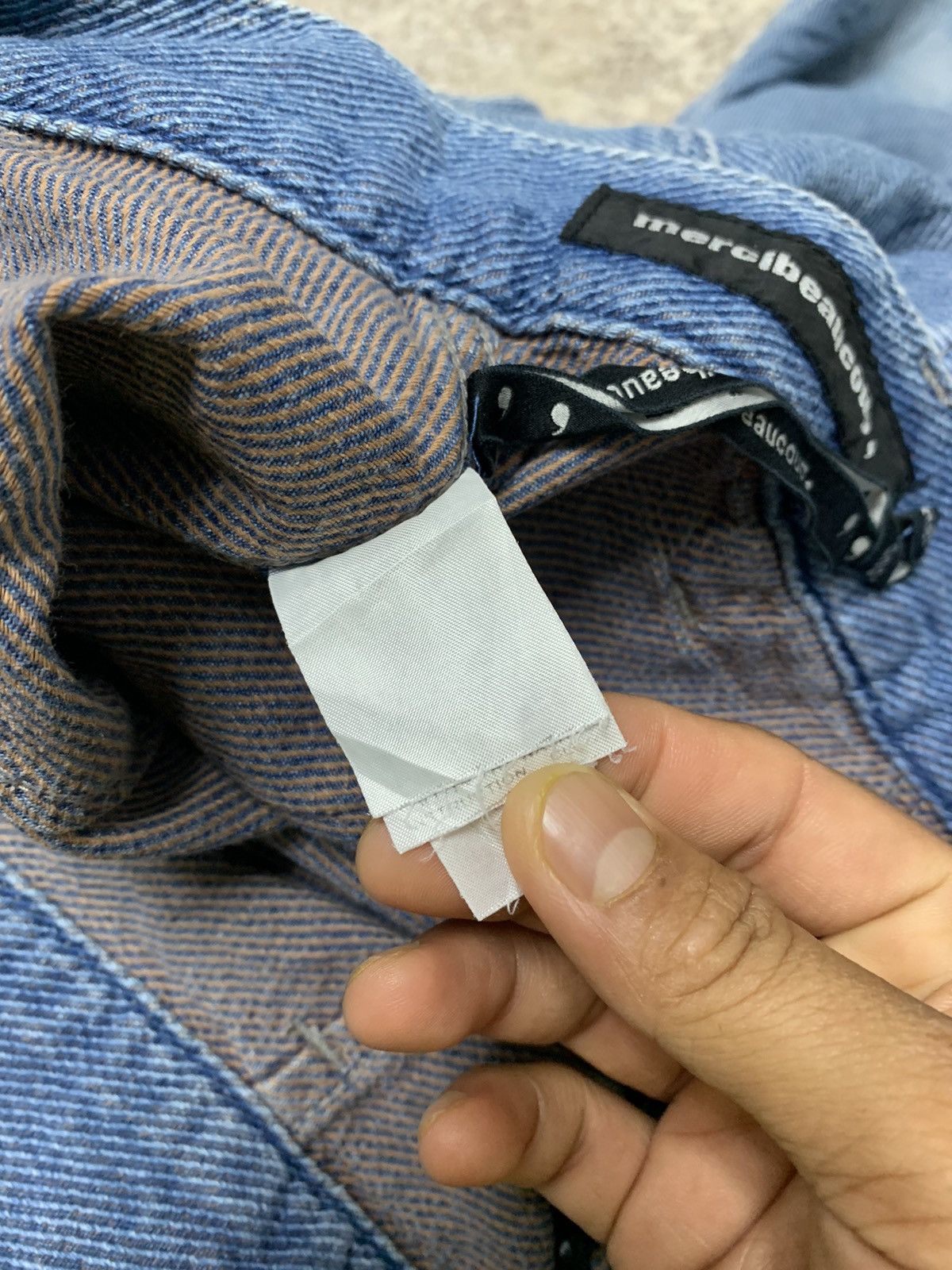 Designer × Japanese Brand × mercibeaucoup MERCIBEAUCOUP JAPANESE BRAND DESIGNER JEANS DENIM Size US 34 / EU 50 - 6 Thumbnail