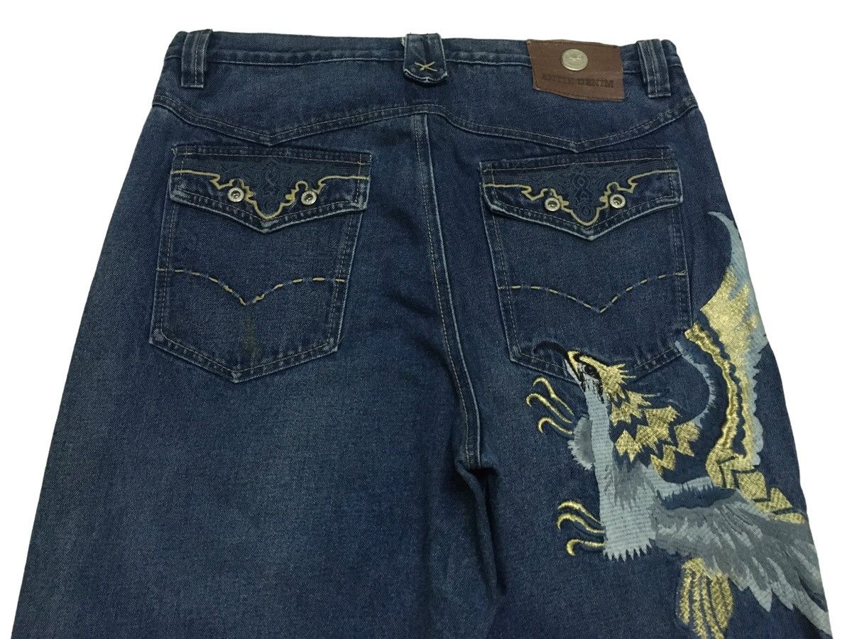 Antik Denim × If Six Was Nine Rare Design Vintage Antik Denim Sukajan Baggy Jeans 2000s Size US 36 / EU 52 - 3 Thumbnail
