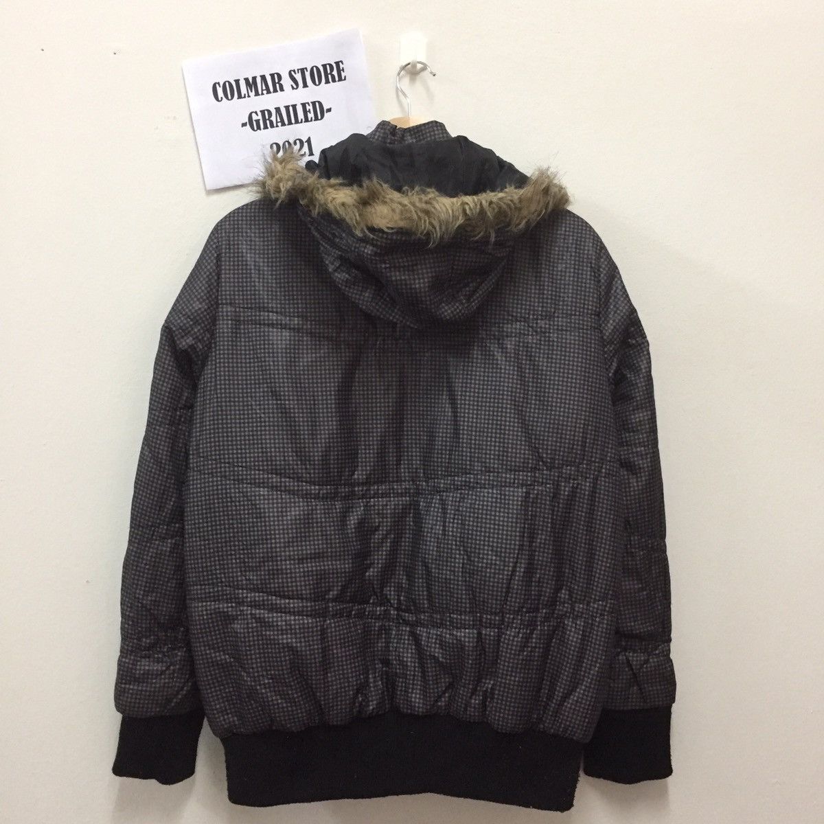 Japanese Brand Vintage JOKY GAL Puffer Fur Hoodies Jacket Size US L / EU 52-54 / 3 - 12 Thumbnail