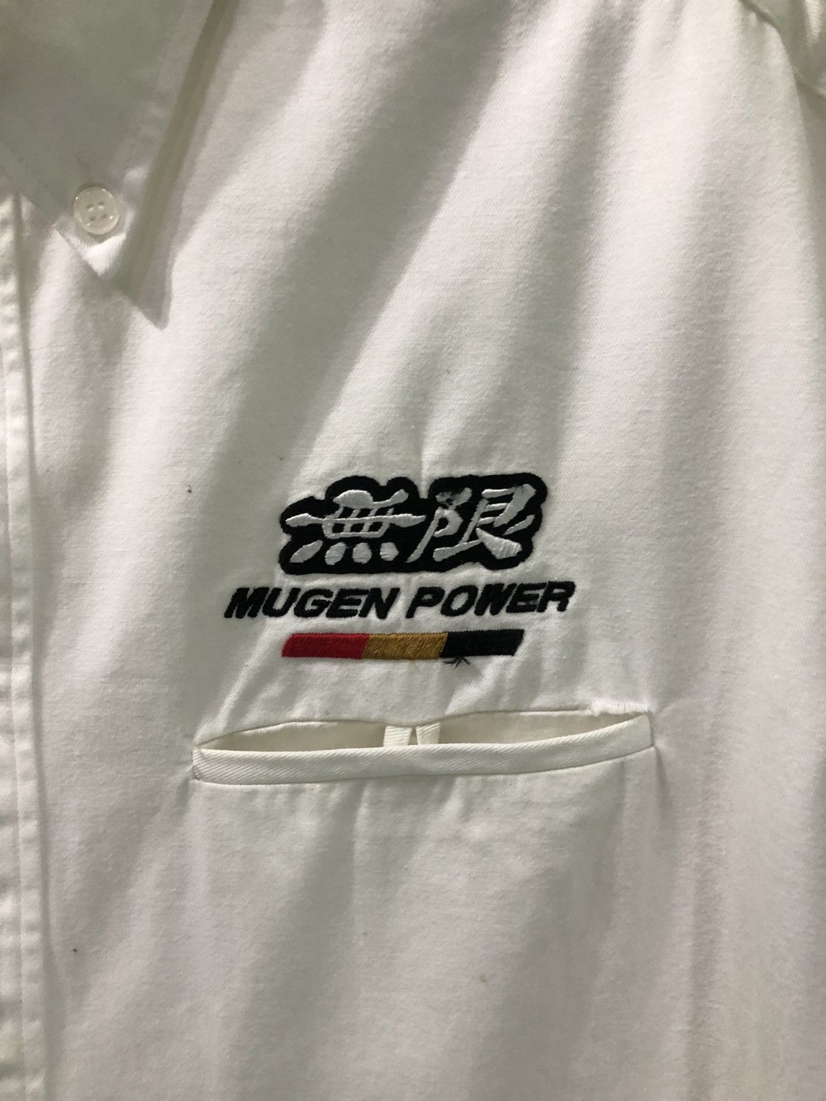 Honda Vintage Honda Mugen Button Up Shirt Size US L / EU 52-54 / 3 - 2 Thumbnail