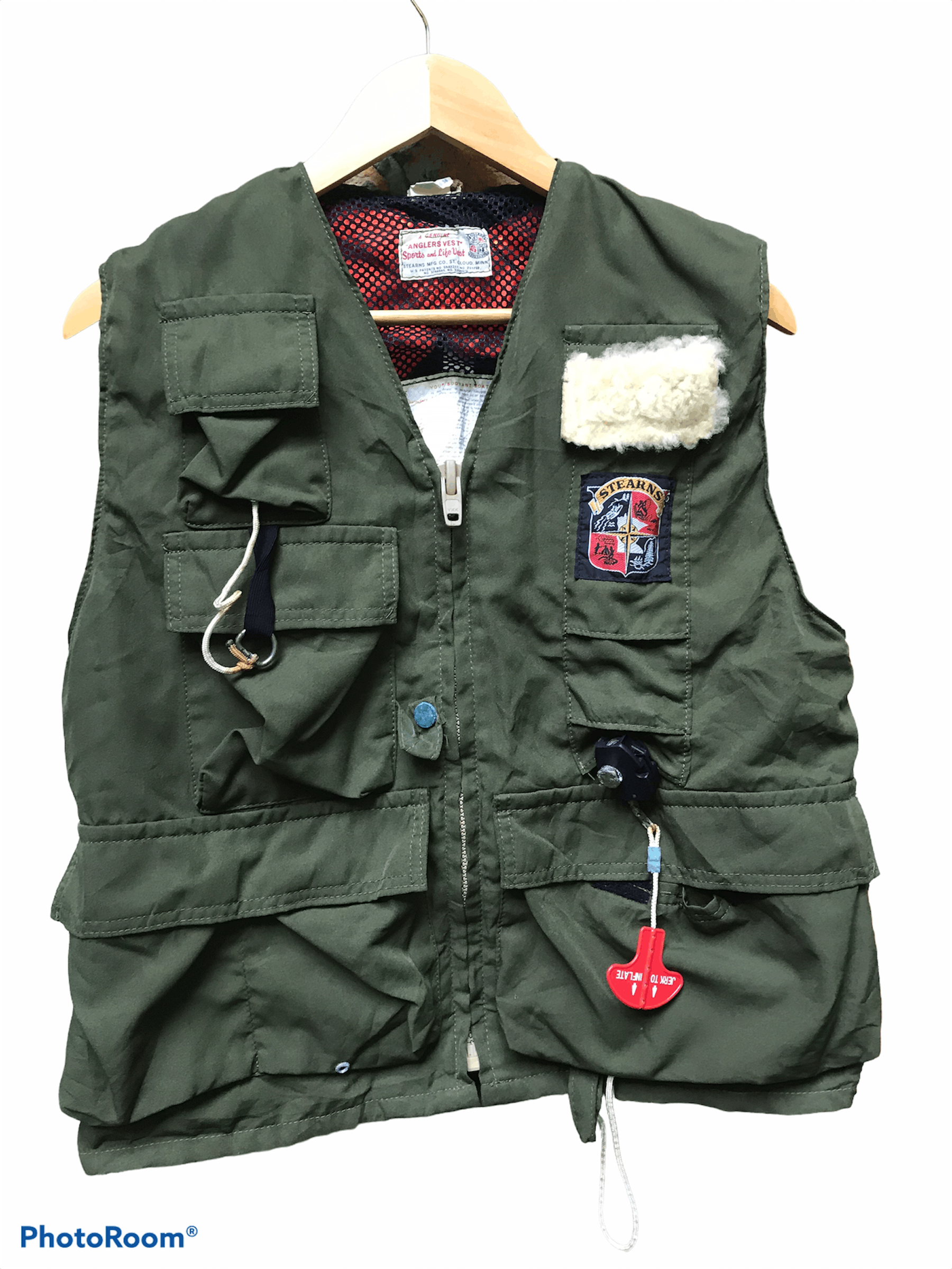 Vintage Stearns MFG Co Angler Vest Sports and life Vest