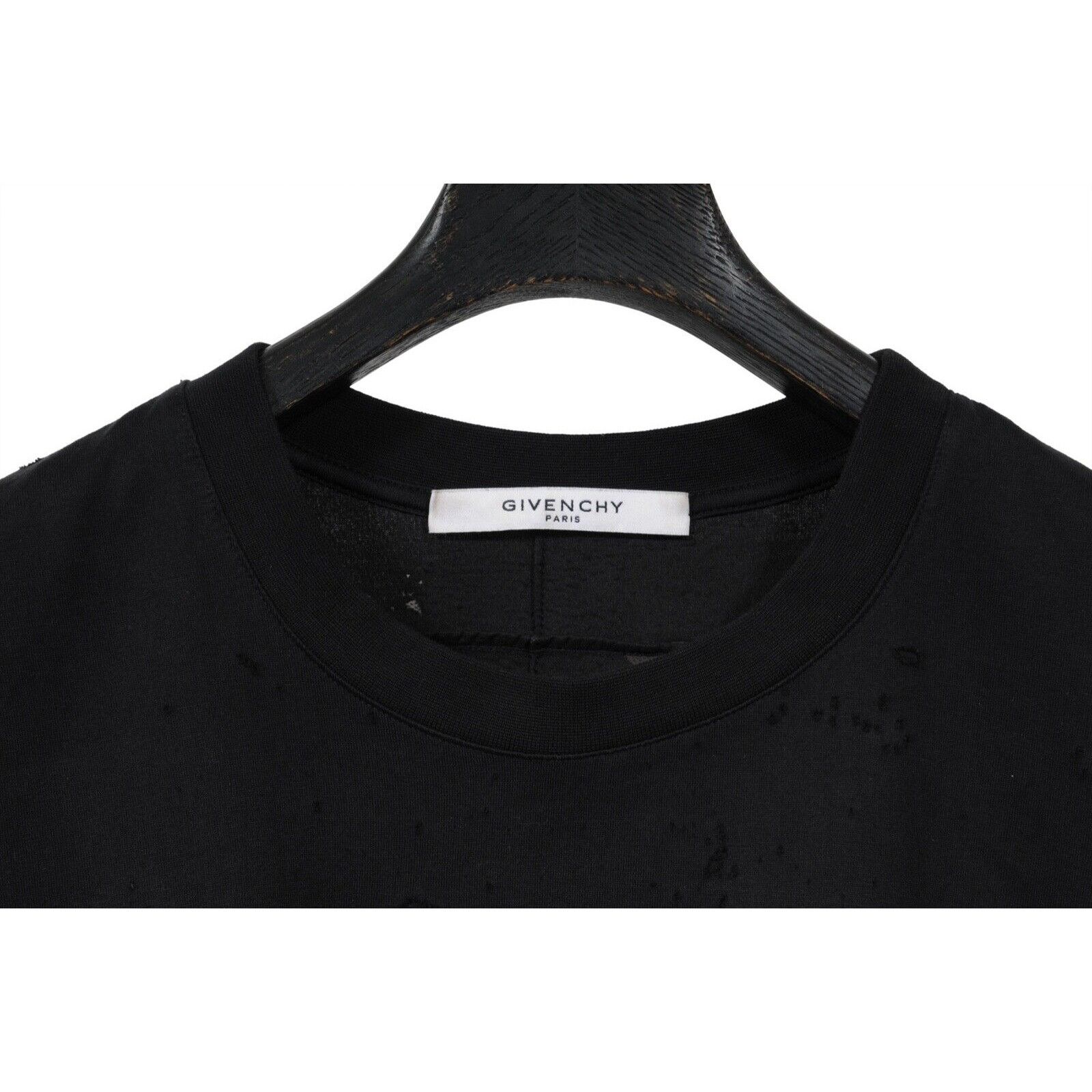Givenchy Logo Black Pink Distressed Barneys NY T Shirt - 01242 Size US L / EU 52-54 / 3 - 4 Thumbnail