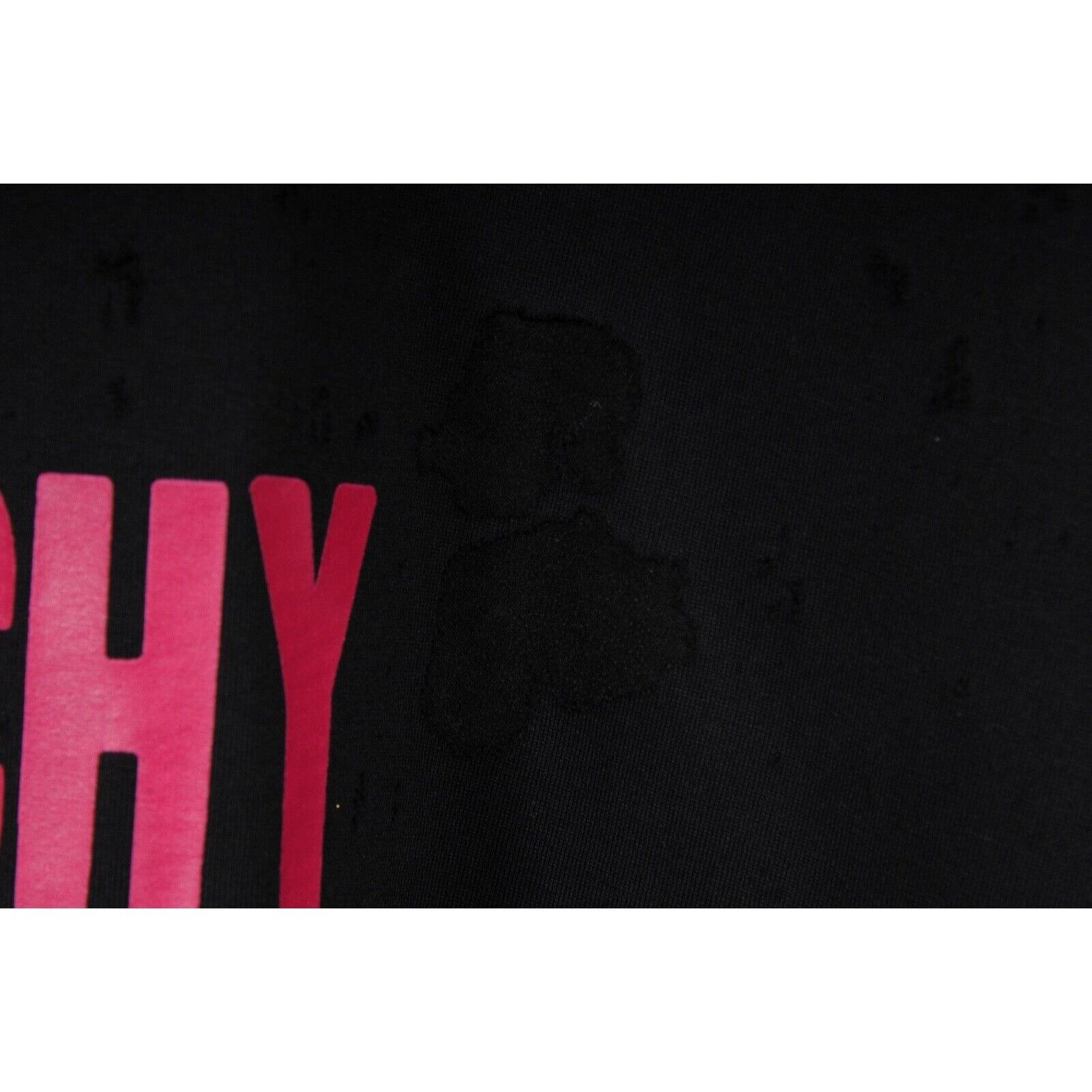 Givenchy Logo Black Pink Distressed Barneys NY T Shirt - 01242 Size US L / EU 52-54 / 3 - 8 Thumbnail