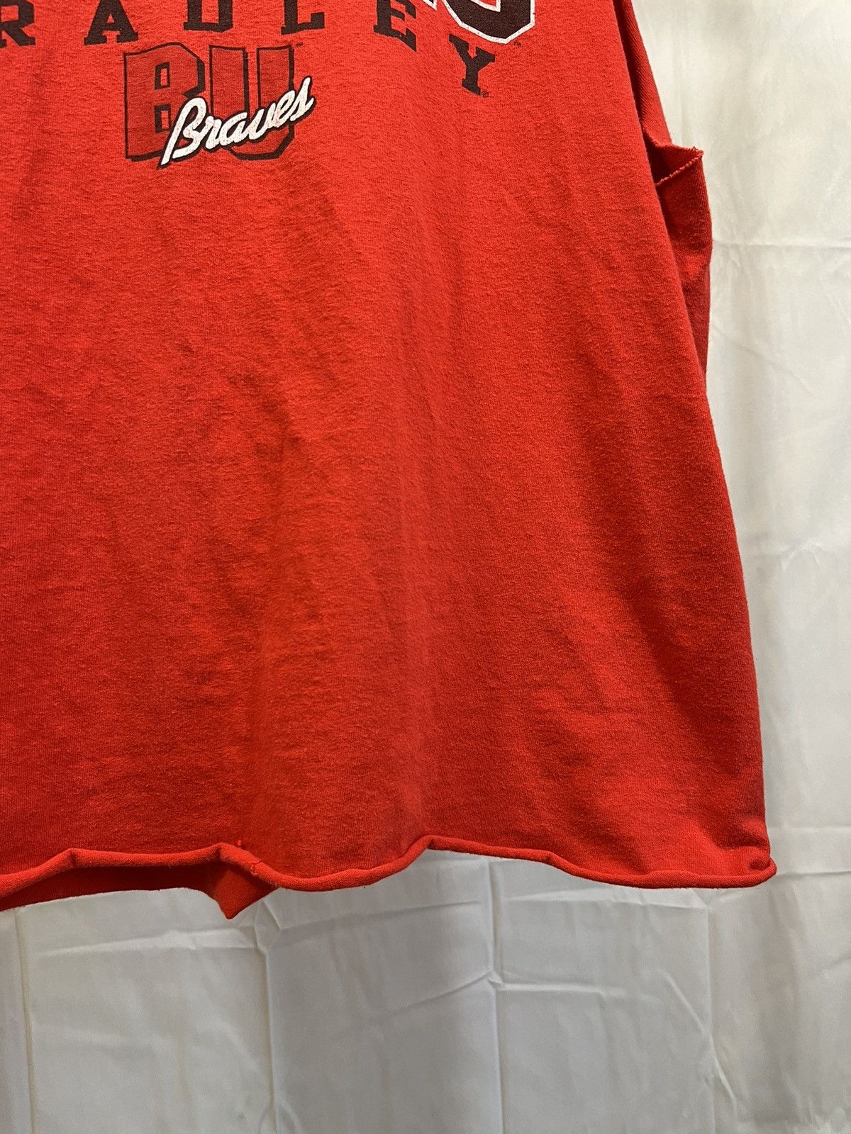 Vintage Distressed Braves Cutoff Faded Sleeveless Tee Size US M / EU 48-50 / 2 - 5 Thumbnail