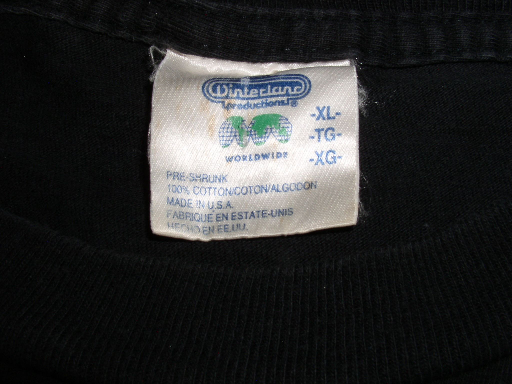 Vintage MADONNA CONCERT SHIRT VINTAGE 1991 WINTERLAND PRODUCTIONS Size US XL / EU 56 / 4 - 5 Thumbnail