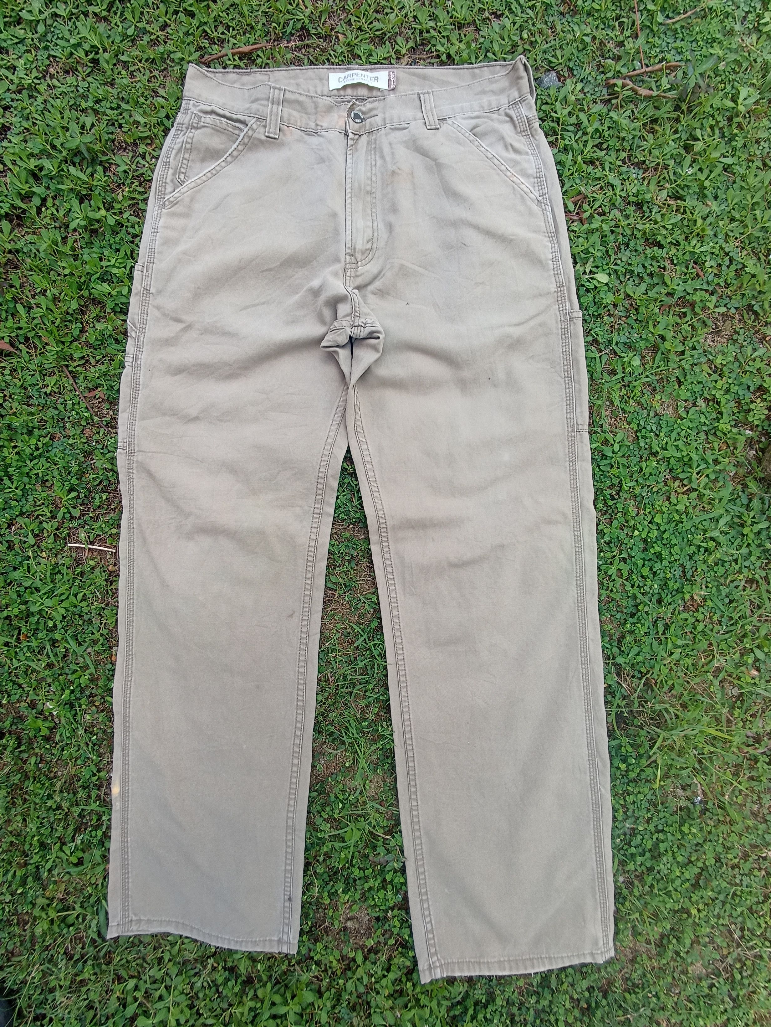Levi's × Vintage Levis Carpenter Loose Straight pants - J237 Size US 34 / EU 50 - 1 Thumbnail