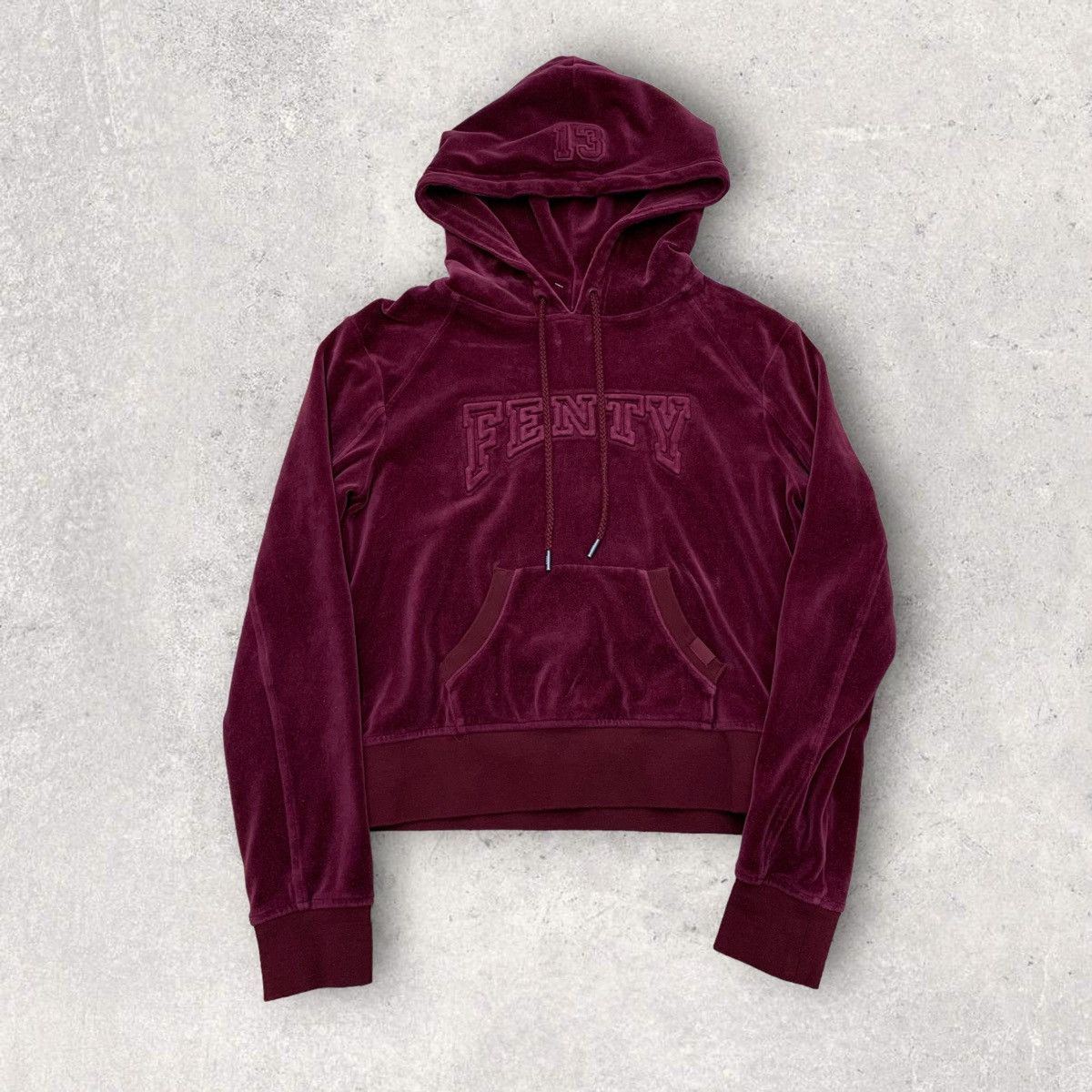 Fenty Puma Fenty velour hoodie Grailed