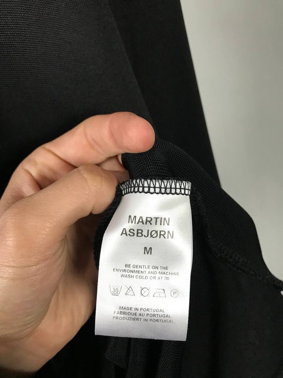 Martin Asbjorn Martin Asbjorn Oversized Street Fashion Black Tee Size US M / EU 48-50 / 2 - 6 Thumbnail
