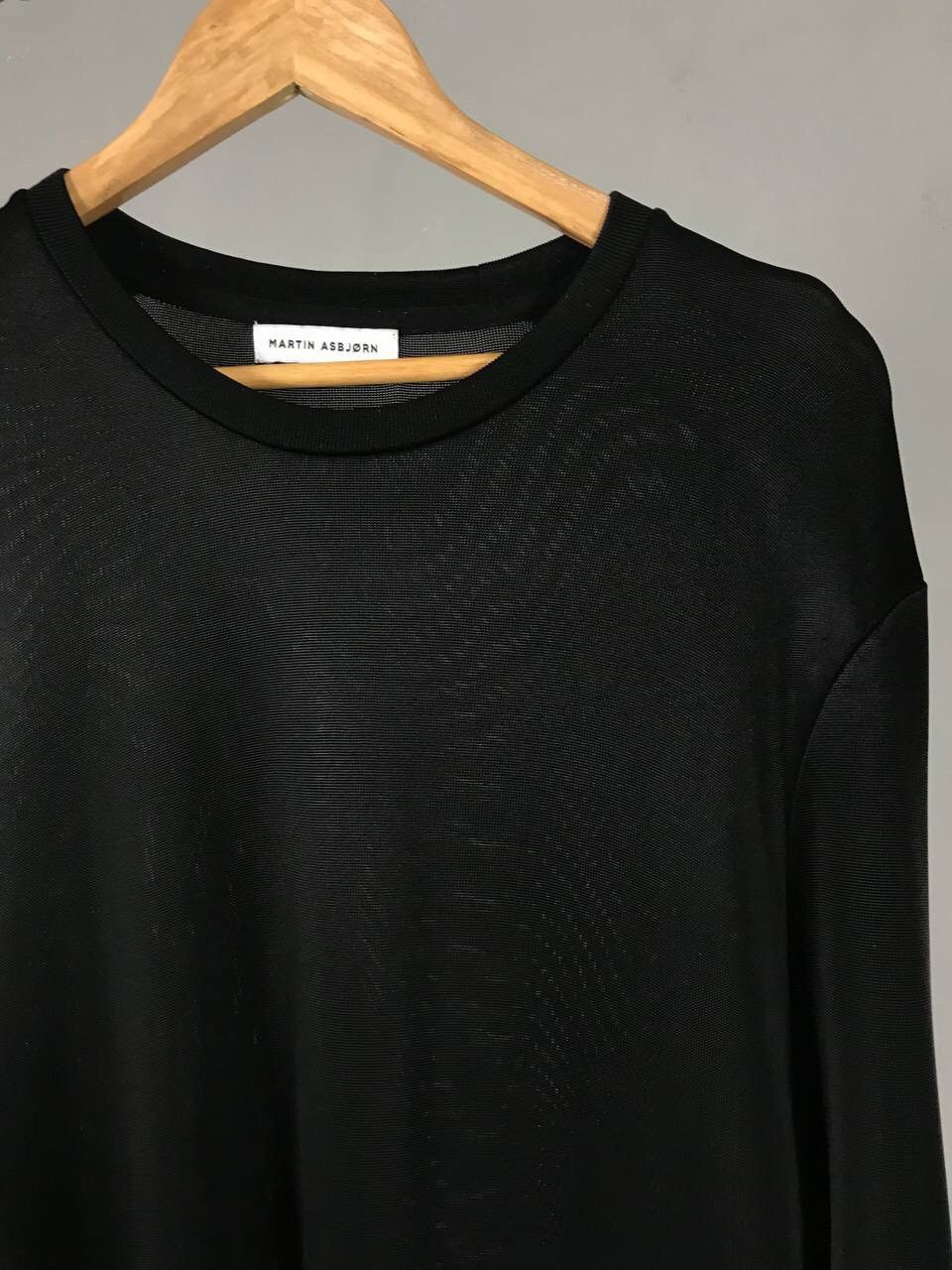 Martin Asbjorn Martin Asbjorn Oversized Street Fashion Black Tee Size US M / EU 48-50 / 2 - 2 Thumbnail