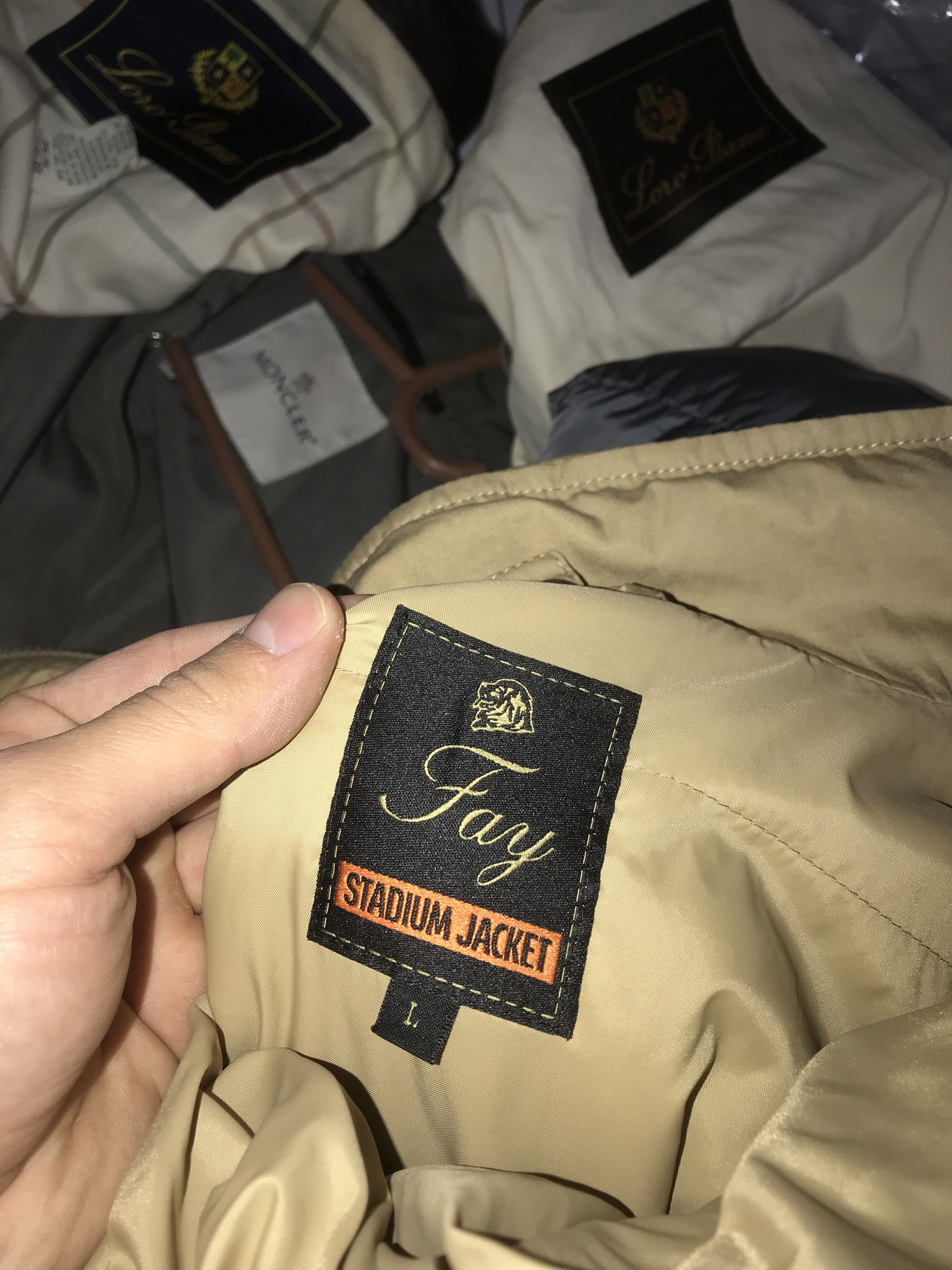 Fay FAY STADIUM Double Jacket Goose Down Limited Size L 52 54 3 Size US L / EU 52-54 / 3 - 12 Thumbnail