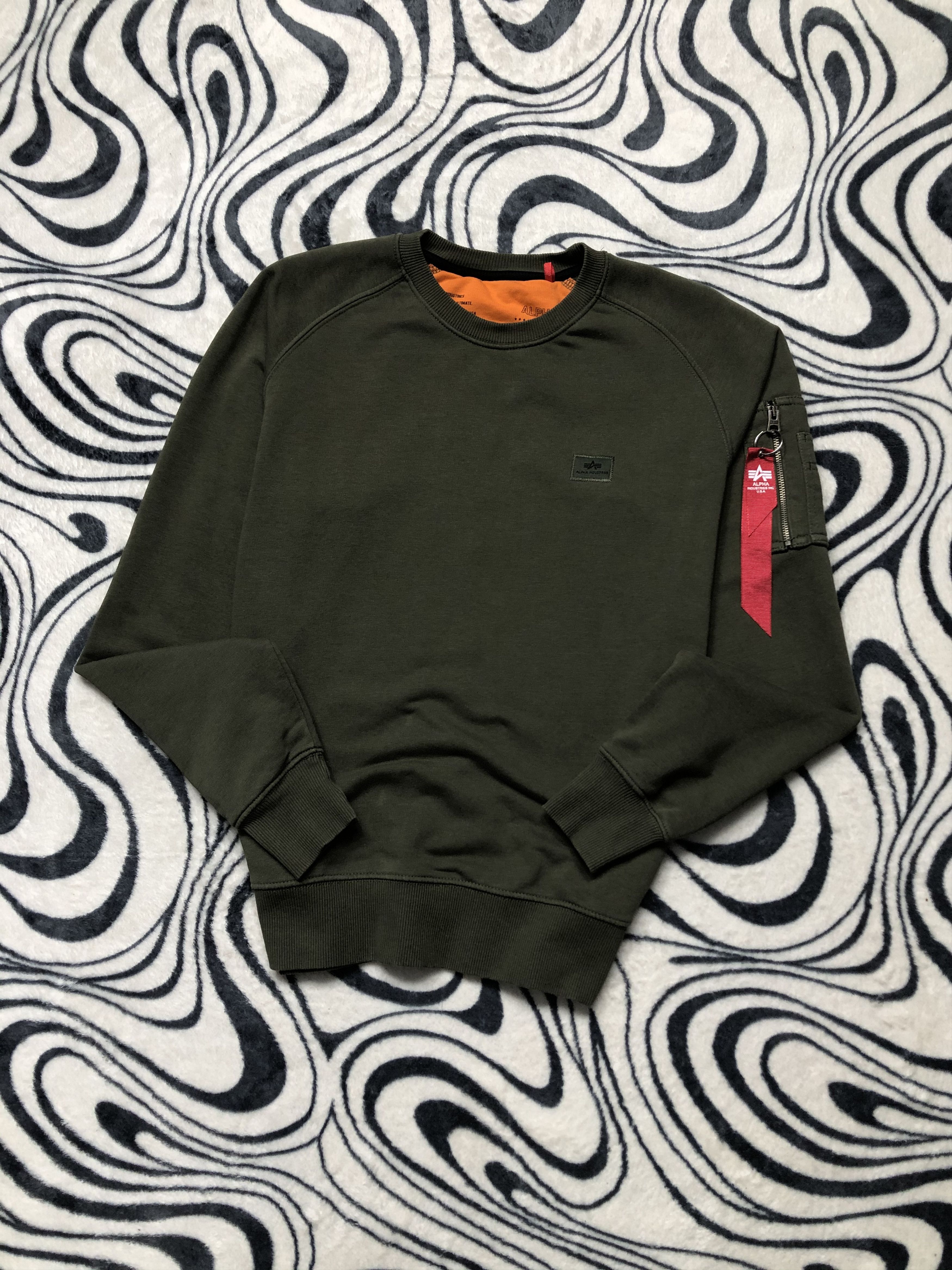 Alpha Industries Alpha Industries Mens Sweatshirt Size US M / EU 48-50 / 2 - 1 Thumbnail
