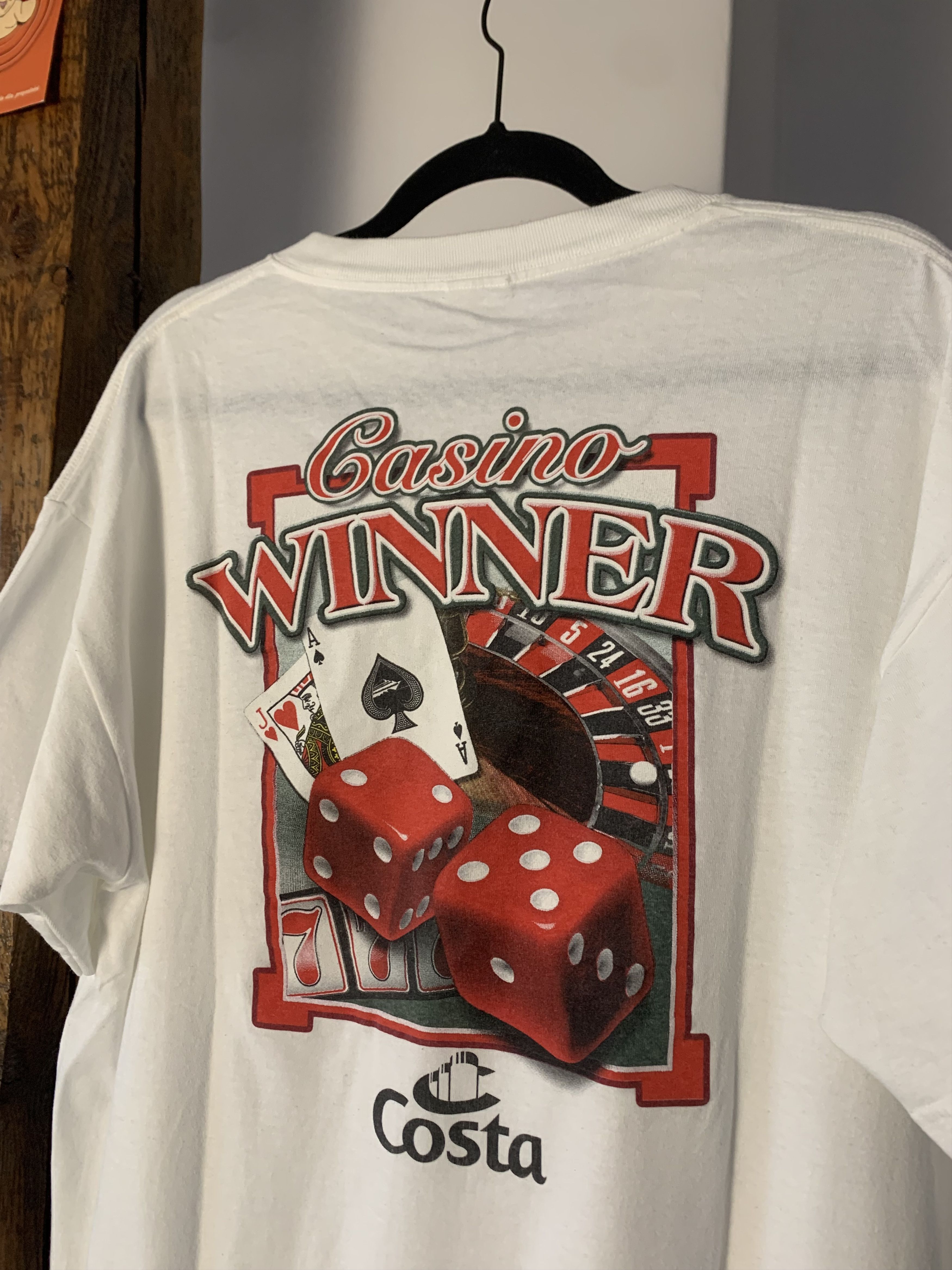 Vintage 90s Yacht Casino Poker Club Anvil Size US XL / EU 56 / 4 - 6 Thumbnail