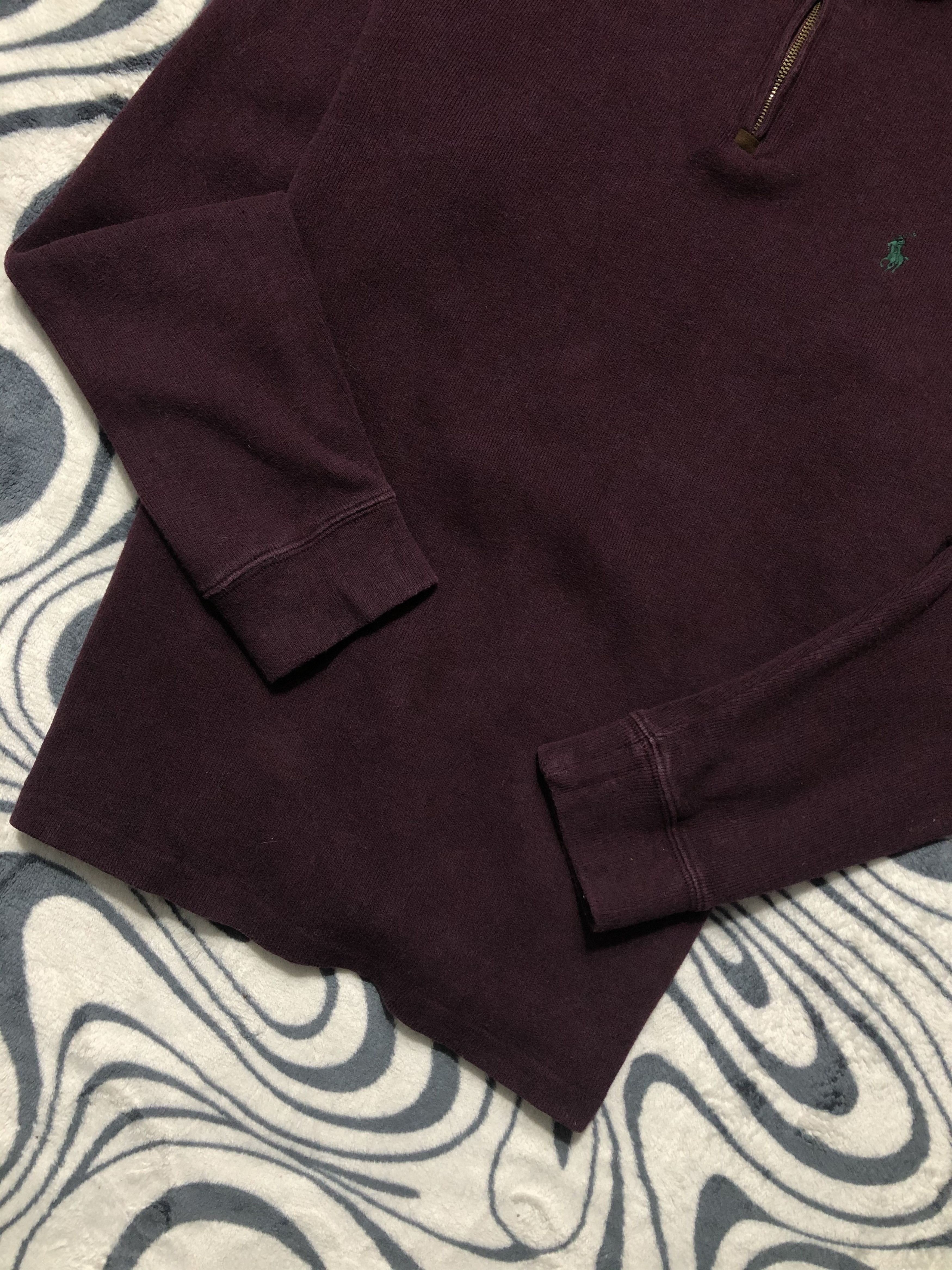 Polo Ralph Lauren Polo Ralph Lauren Vintage 1\4 Zip Sweatshirt Y2K Size US XL / EU 56 / 4 - 3 Thumbnail
