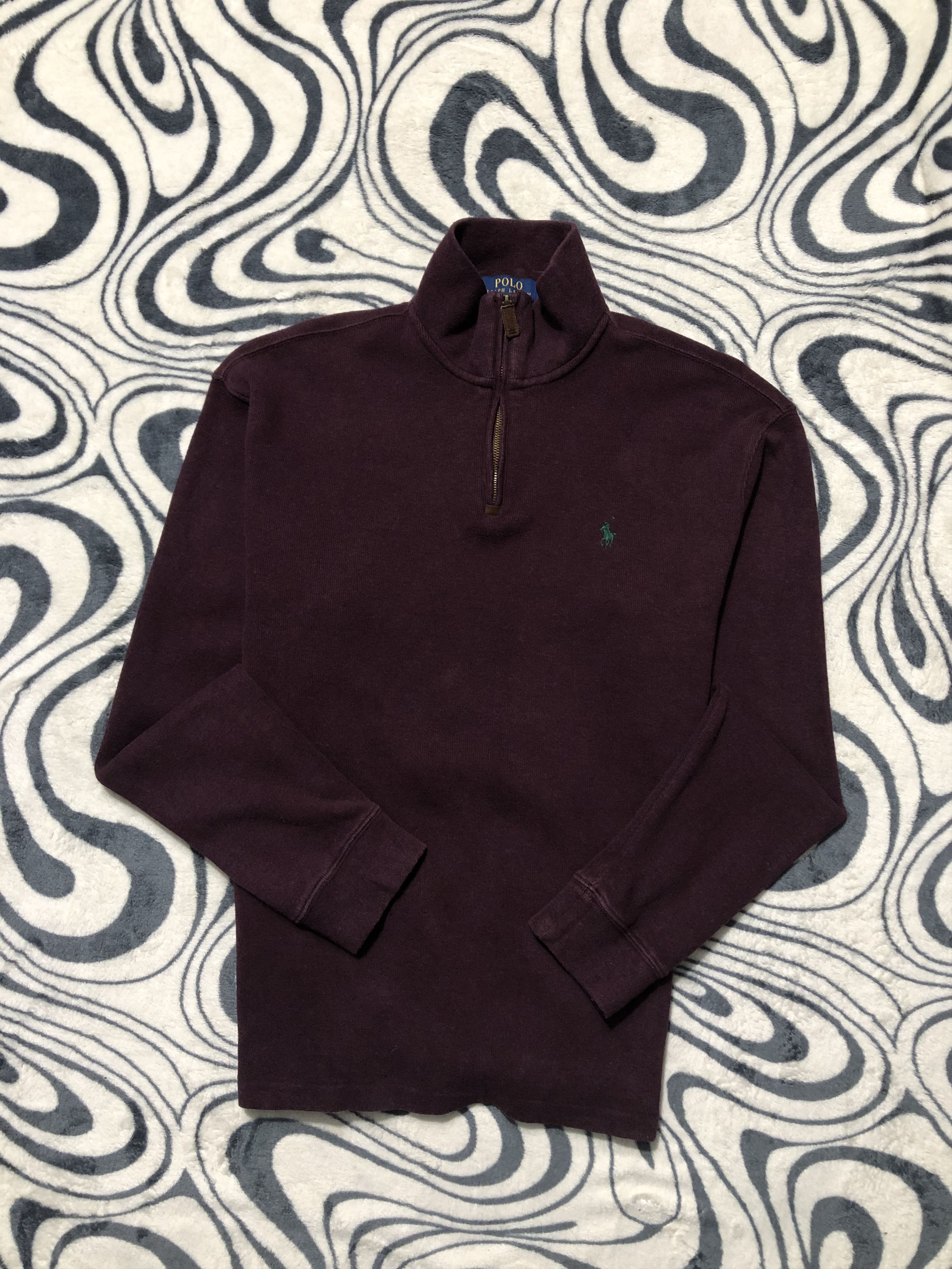 Polo Ralph Lauren Polo Ralph Lauren Vintage 1\4 Zip Sweatshirt Y2K Size US XL / EU 56 / 4 - 1 Thumbnail