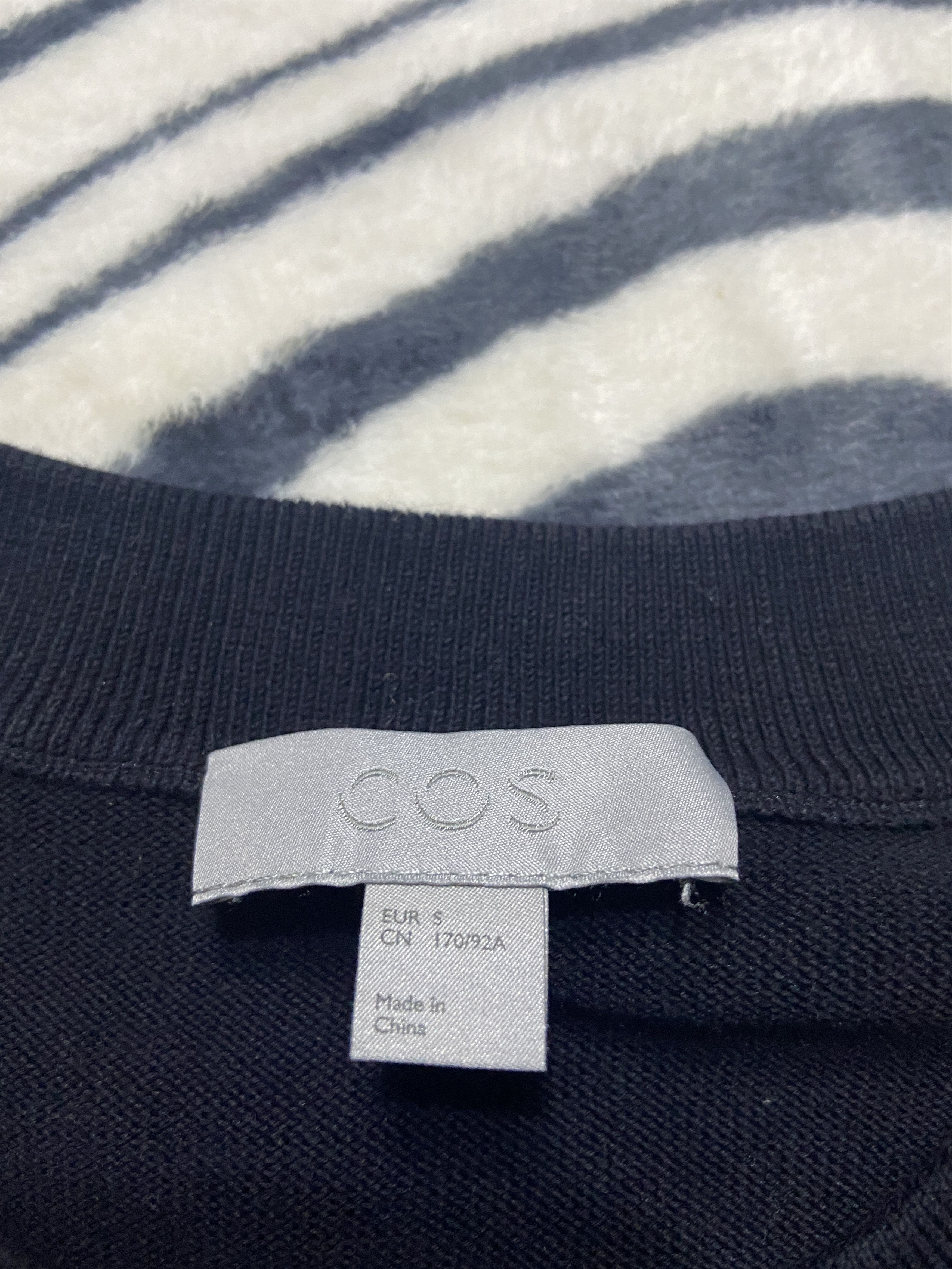 Cos × Vintage Cos Mens Cotton Crew Neck Sweater Size US M / EU 48-50 / 2 - 4 Thumbnail