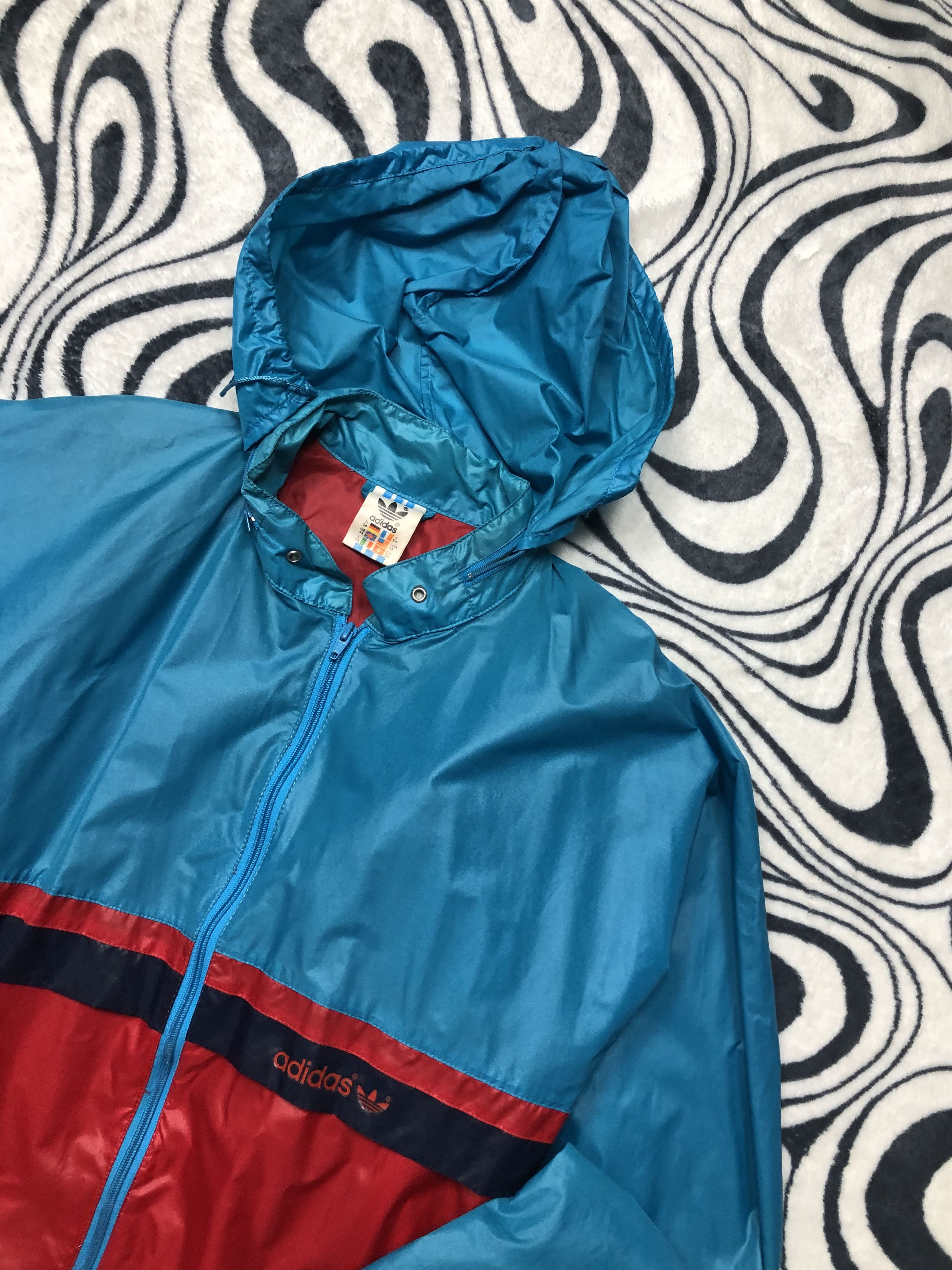 Adidas Adidas 90s Vintage Mens Nylon Jacket Size US XL / EU 56 / 4 - 2 Thumbnail