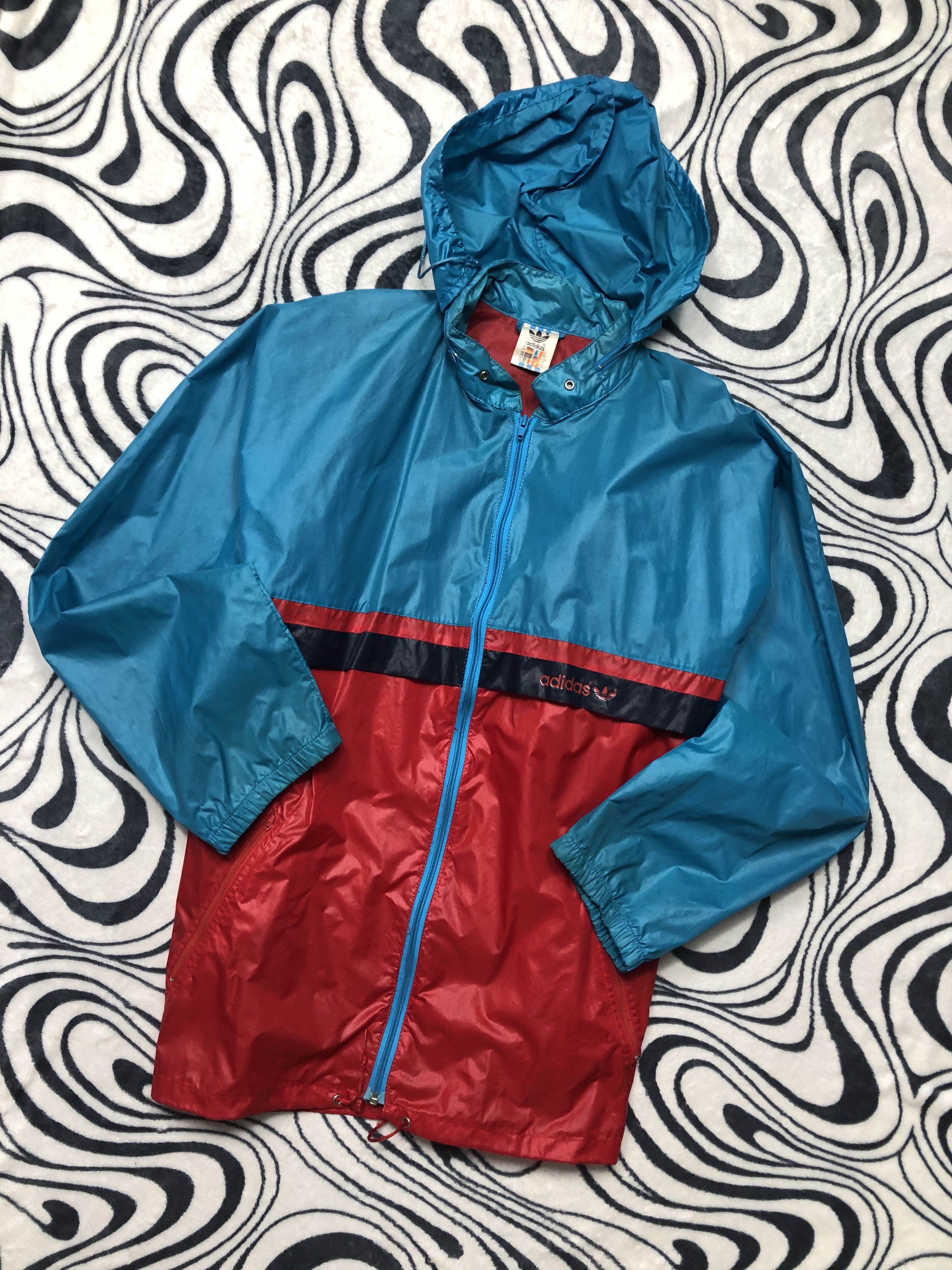 Adidas Adidas 90s Vintage Mens Nylon Jacket Size US XL / EU 56 / 4 - 1 Thumbnail