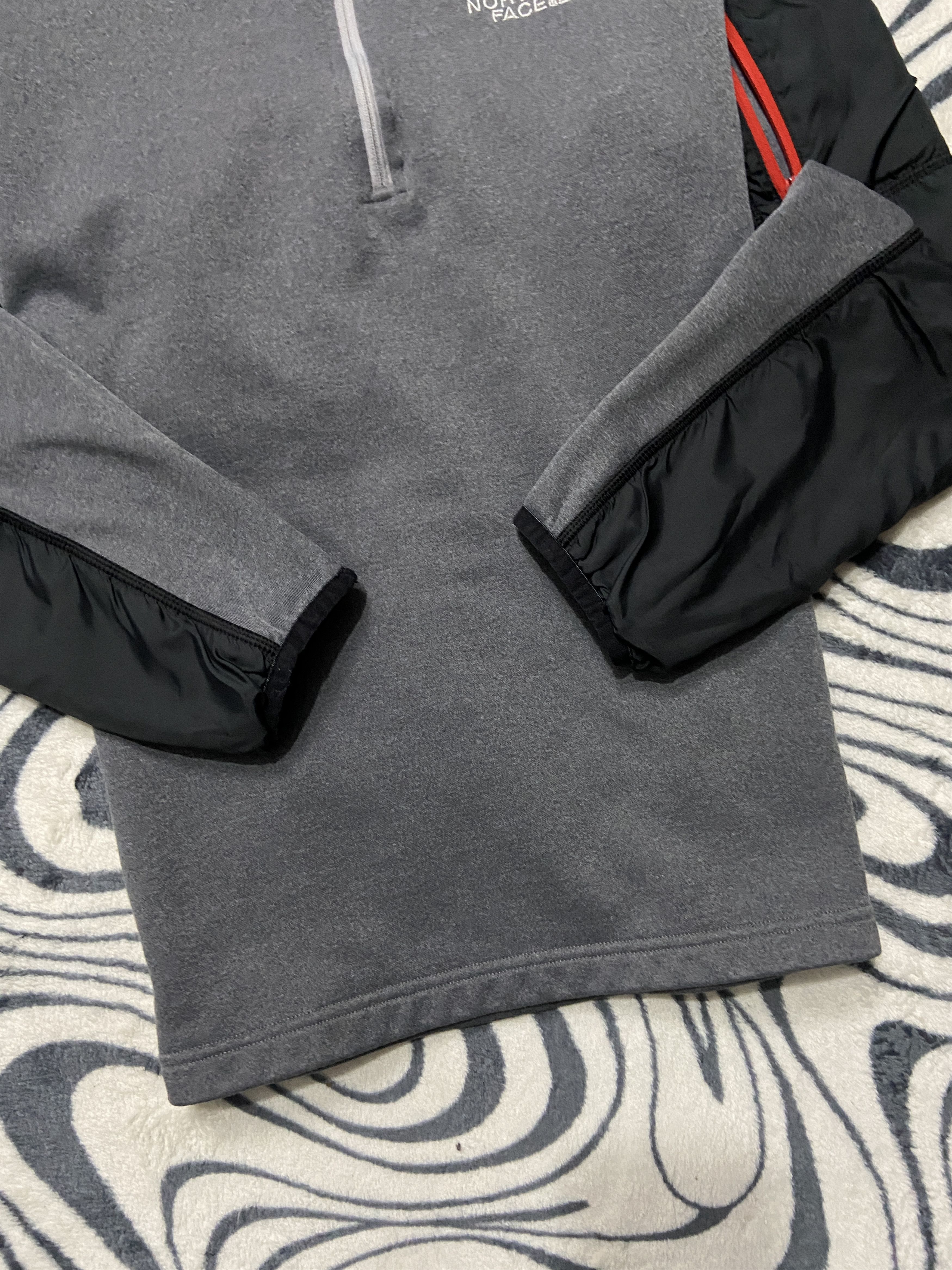 The North Face The North Face Vintage Mens Fleece + Nylon Jacket 1\4 Zip Size US M / EU 48-50 / 2 - 3 Thumbnail