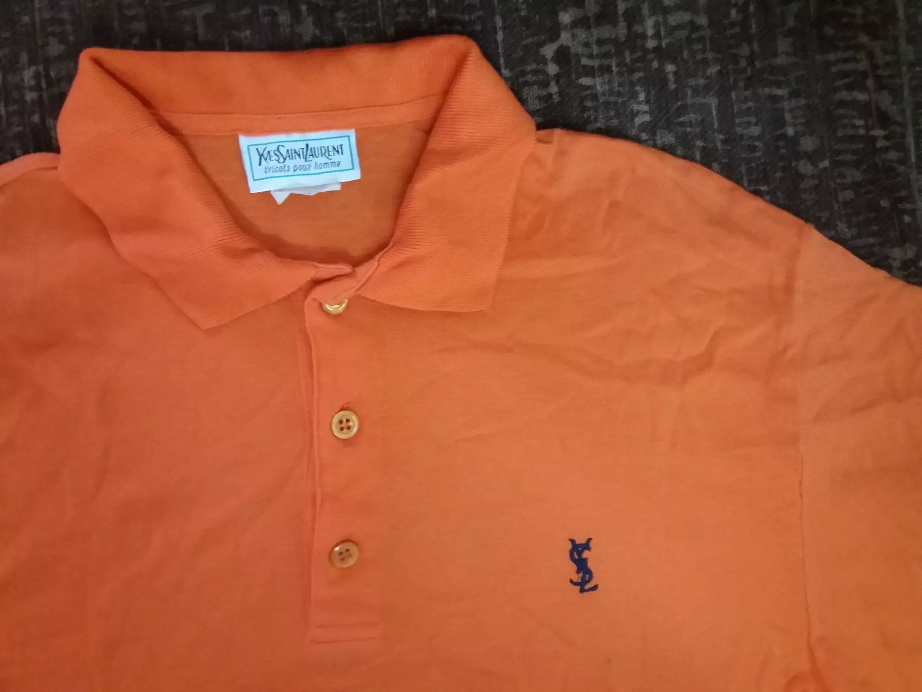 Designer Yves Saint Laurent tricots pour homme t-shirt made in italy Size US M / EU 48-50 / 2 - 8 Thumbnail