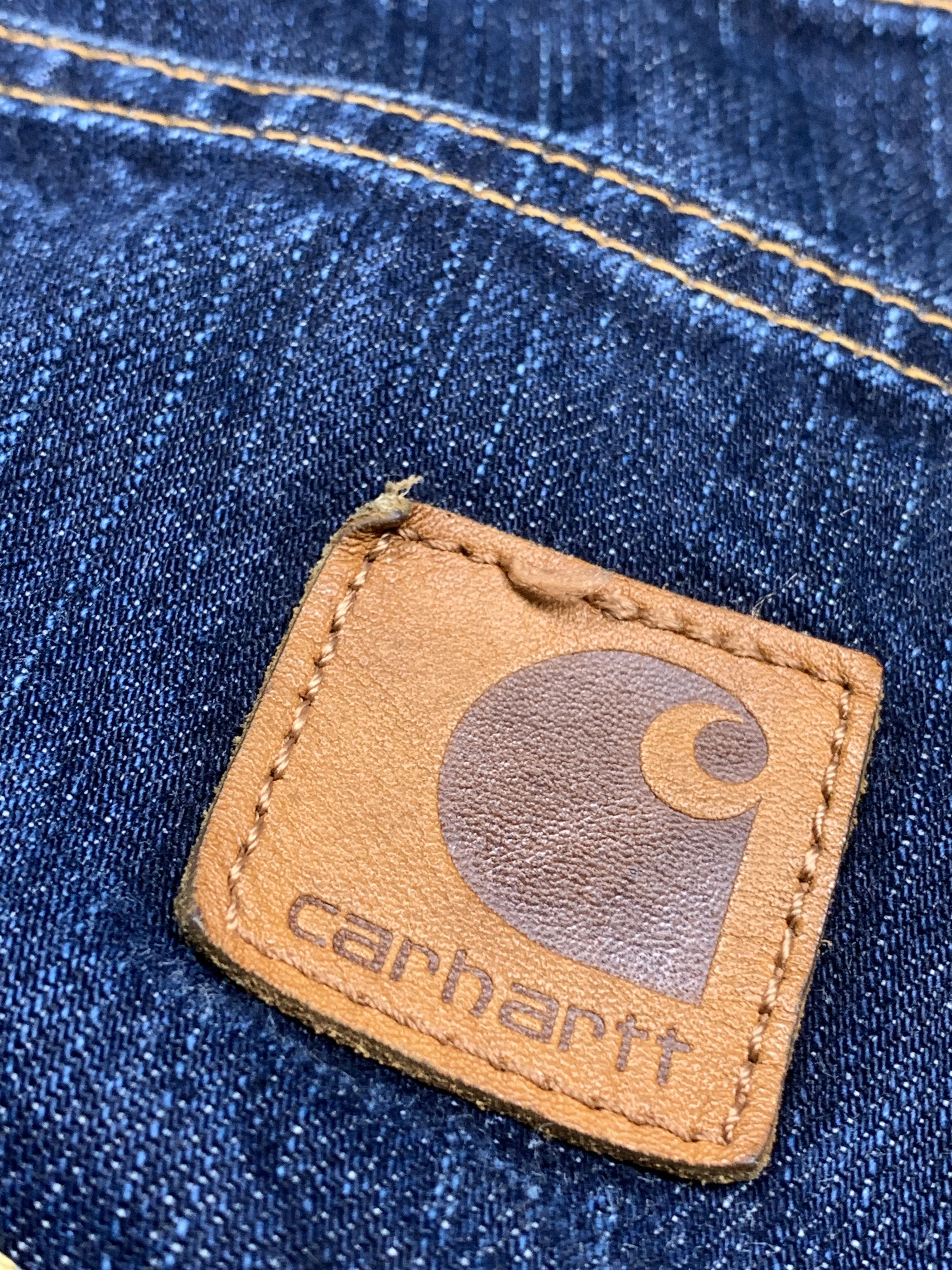 Carhartt Carhartt Vintage Mens Denim Round-Up Pants Size US 30 / EU 46 - 3 Thumbnail