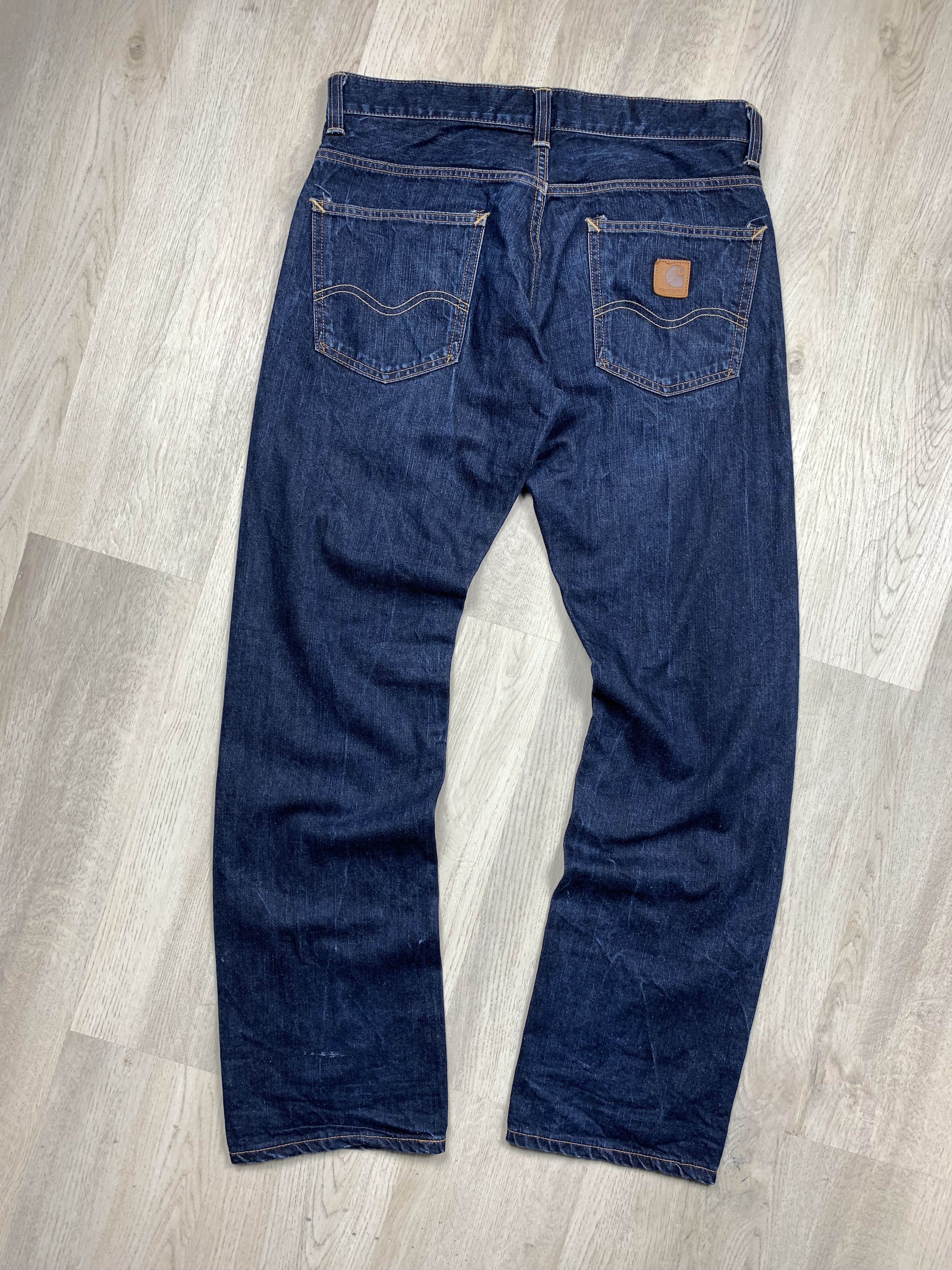 Carhartt Carhartt Vintage Mens Denim Round-Up Pants Size US 30 / EU 46 - 1 Thumbnail