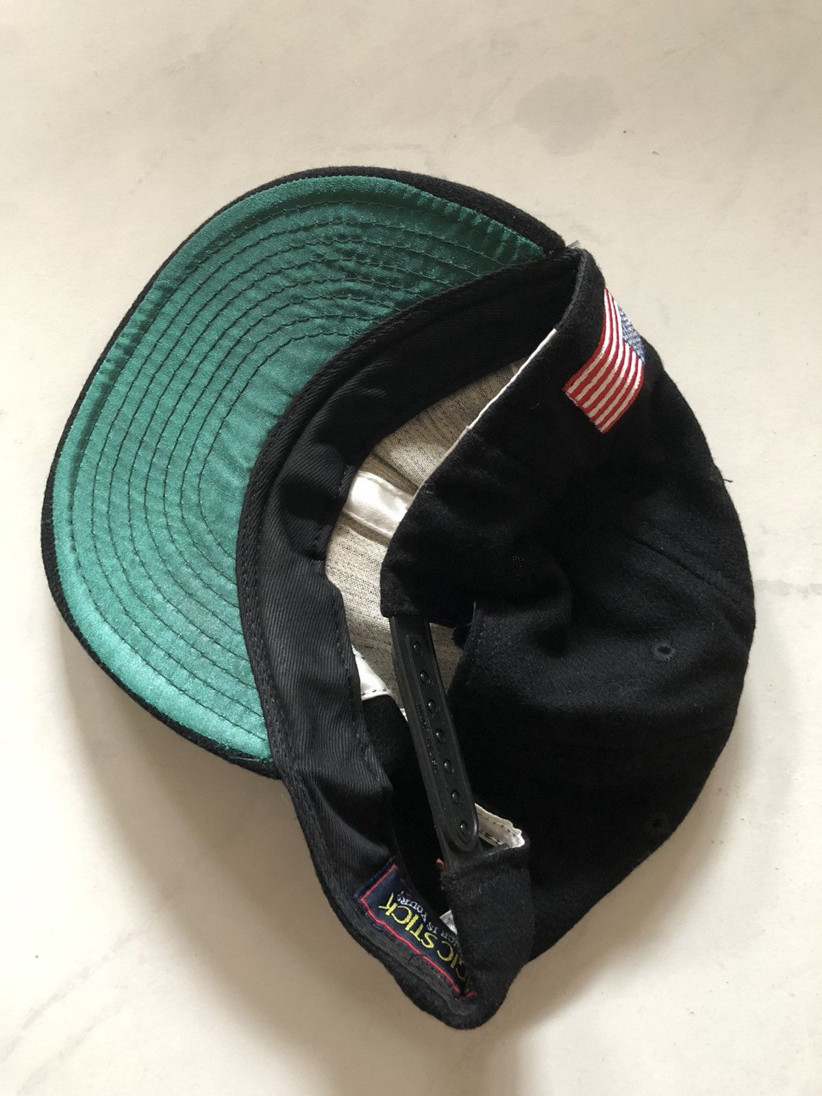 Ebbets Field Flannels × MAGIC STICK Magic Stick X Ebbets field snapback hat satin brim Size ONE SIZE - 6 Thumbnail