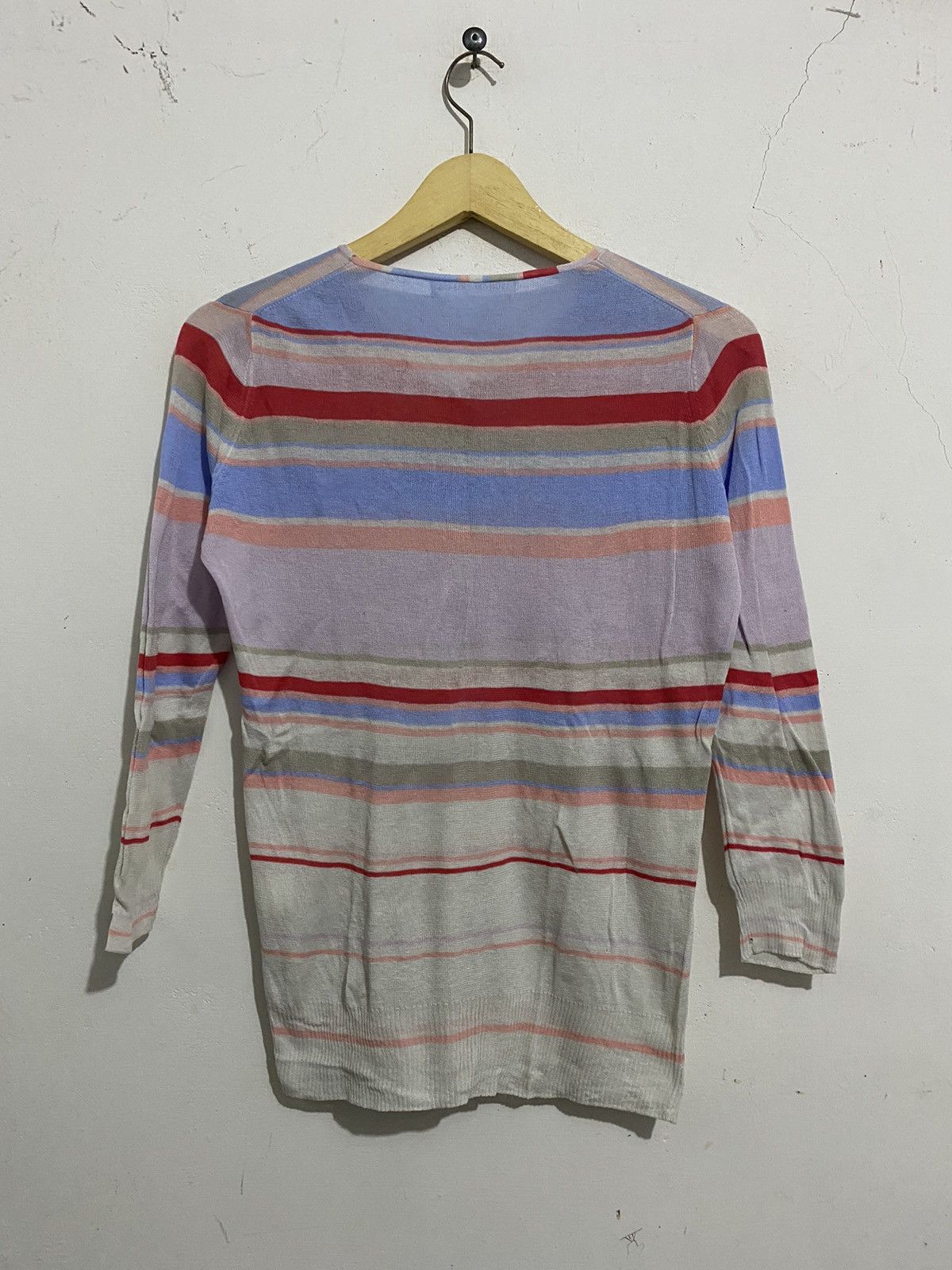 Issey Miyake Tsumori Chisato Issey Miyake Cardigan Stripes AA0089 Size S / US 4 / IT 40 - 3 Thumbnail