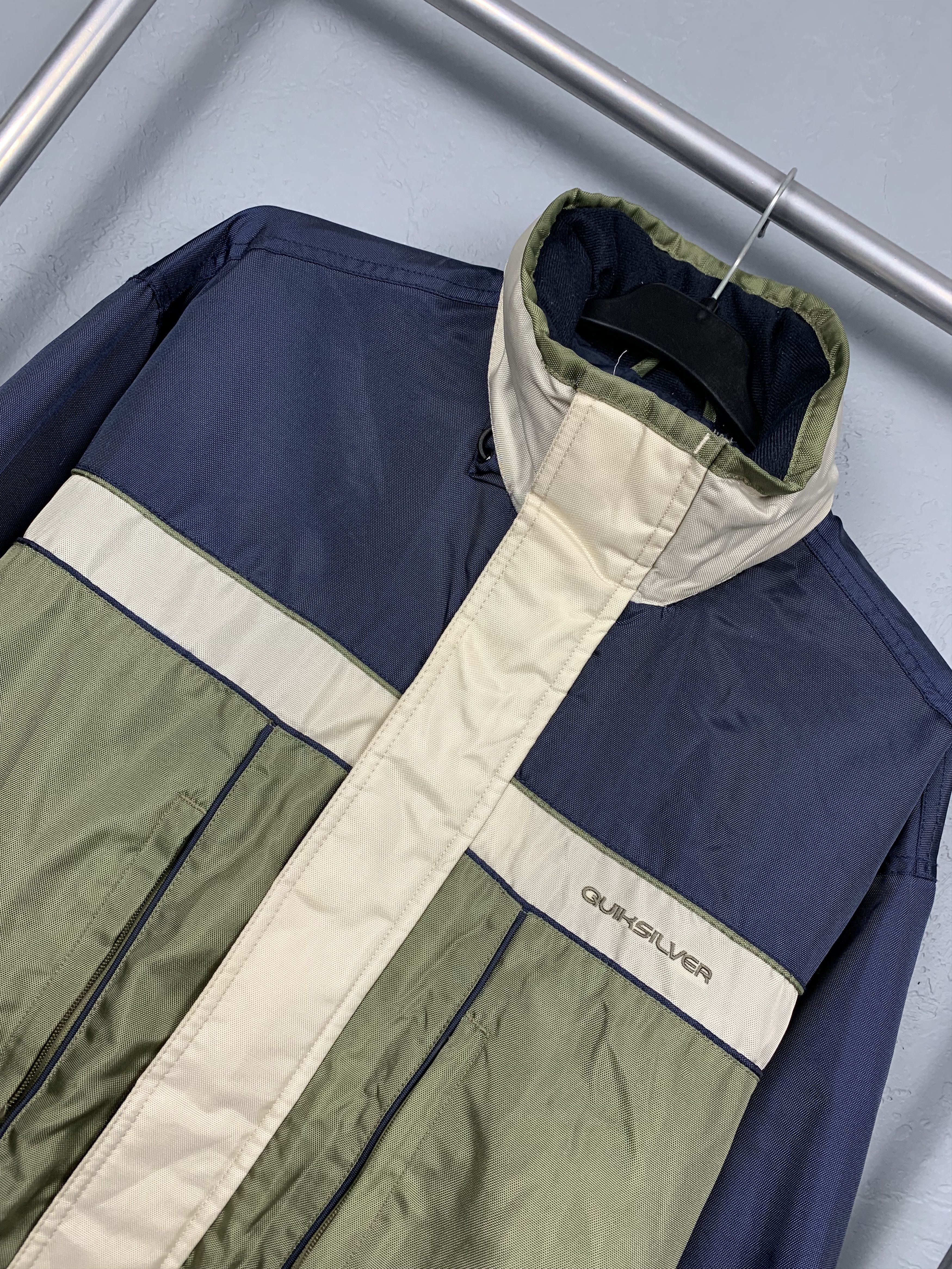 Quiksilver × Vintage Quicksilver Vintage Mens Ski Jacket Size US M / EU 48-50 / 2 - 2 Thumbnail