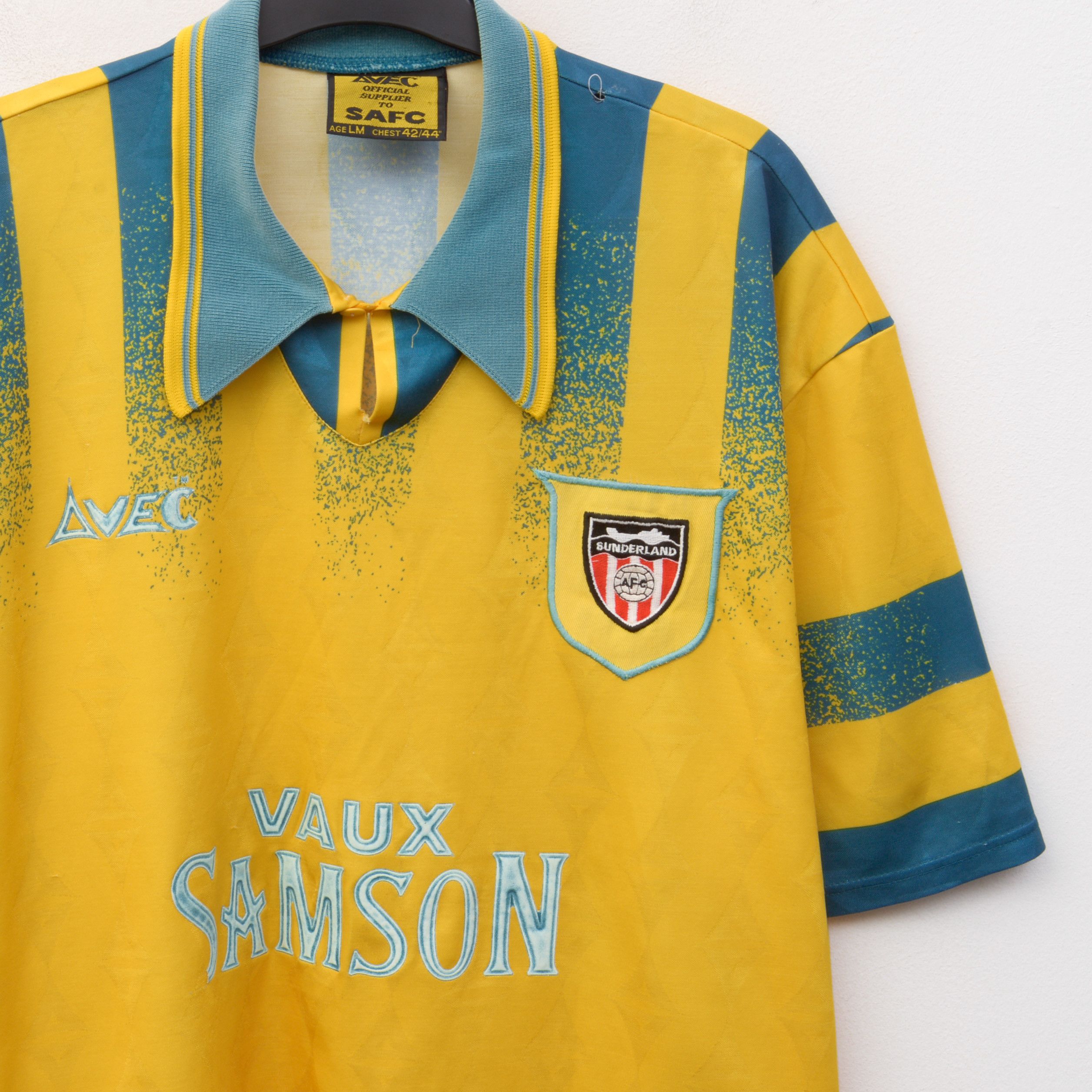Vintage C05 Sunderland 3rd football shirt 1995 1997 42" 44" L Avec Size US L / EU 52-54 / 3 - 2 Thumbnail