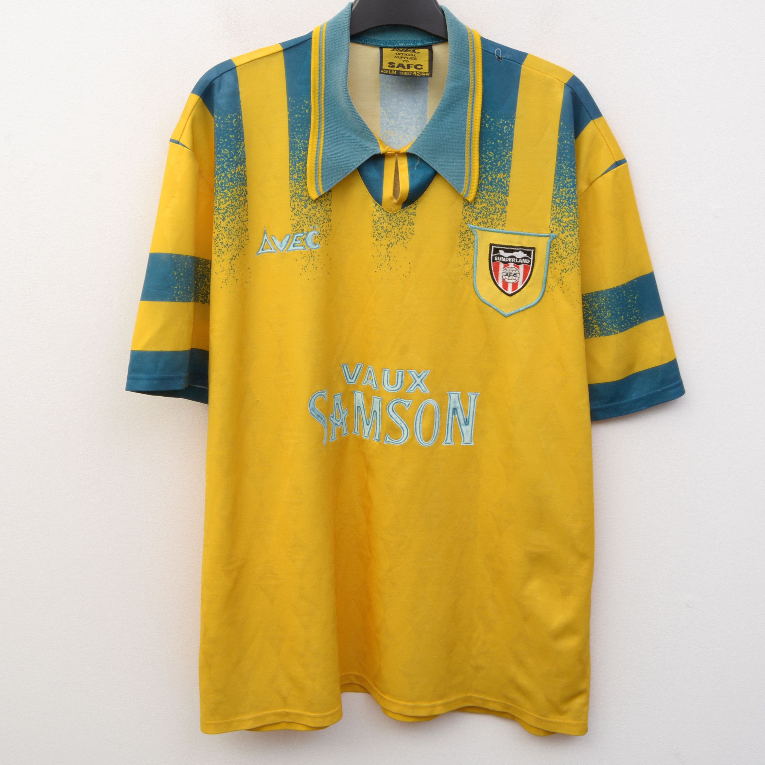 Vintage C05 Sunderland 3rd football shirt 1995 1997 42" 44" L Avec Size US L / EU 52-54 / 3 - 1 Thumbnail