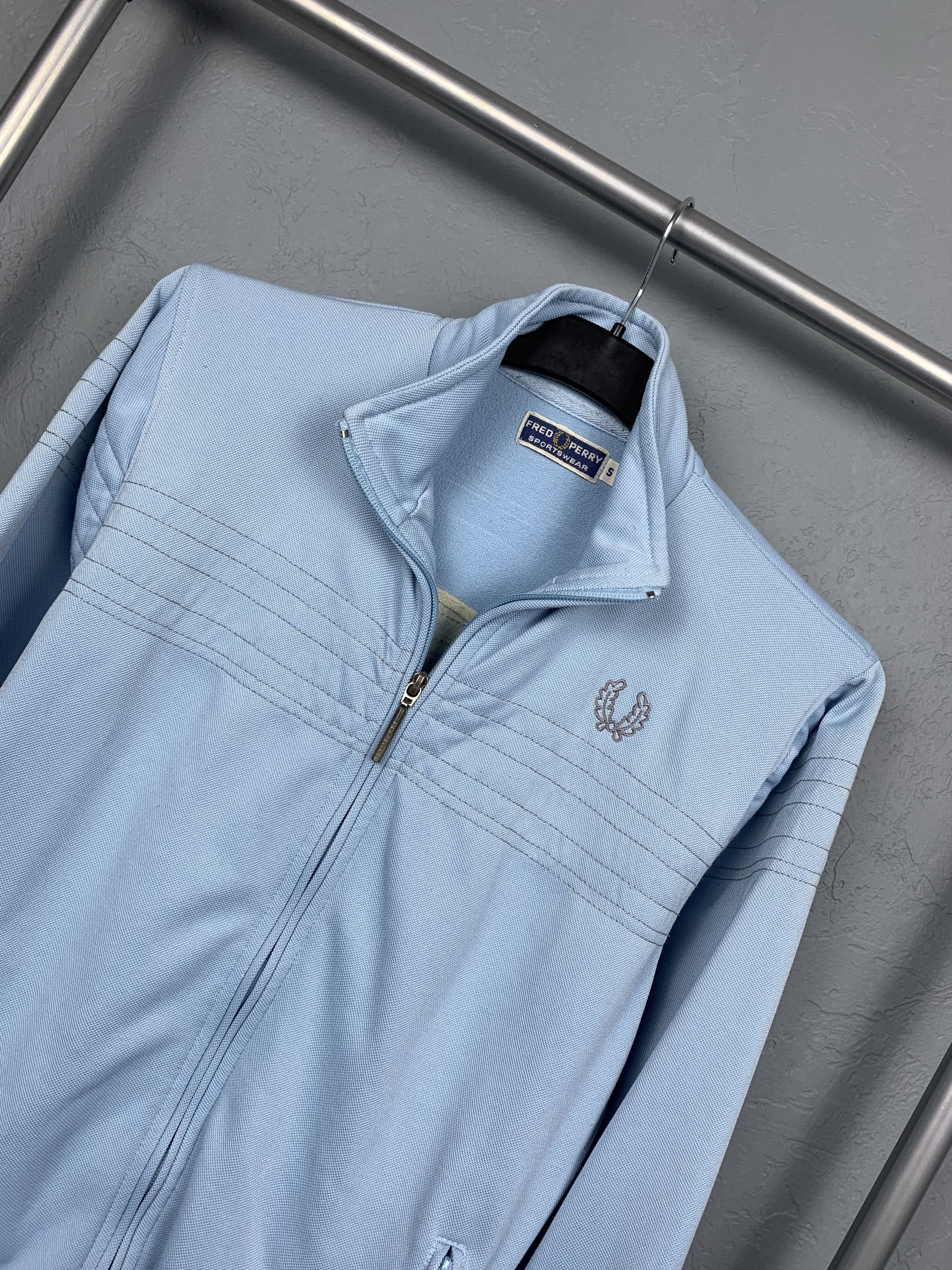 Fred Perry × Vintage Fred Perry Vintage Mens Track Top Jacket Size US S / EU 44-46 / 1 - 2 Thumbnail