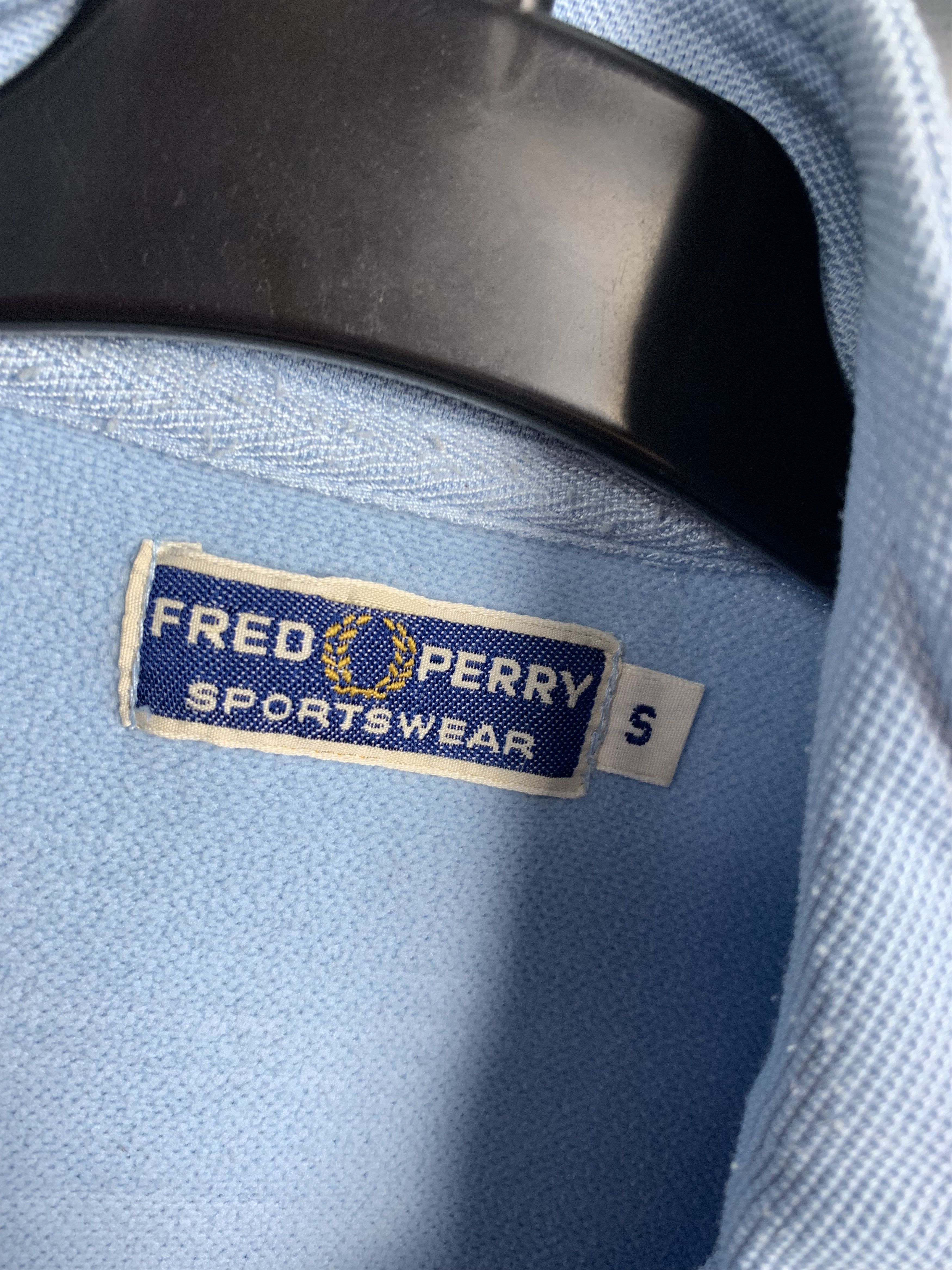 Fred Perry × Vintage Fred Perry Vintage Mens Track Top Jacket Size US S / EU 44-46 / 1 - 3 Thumbnail
