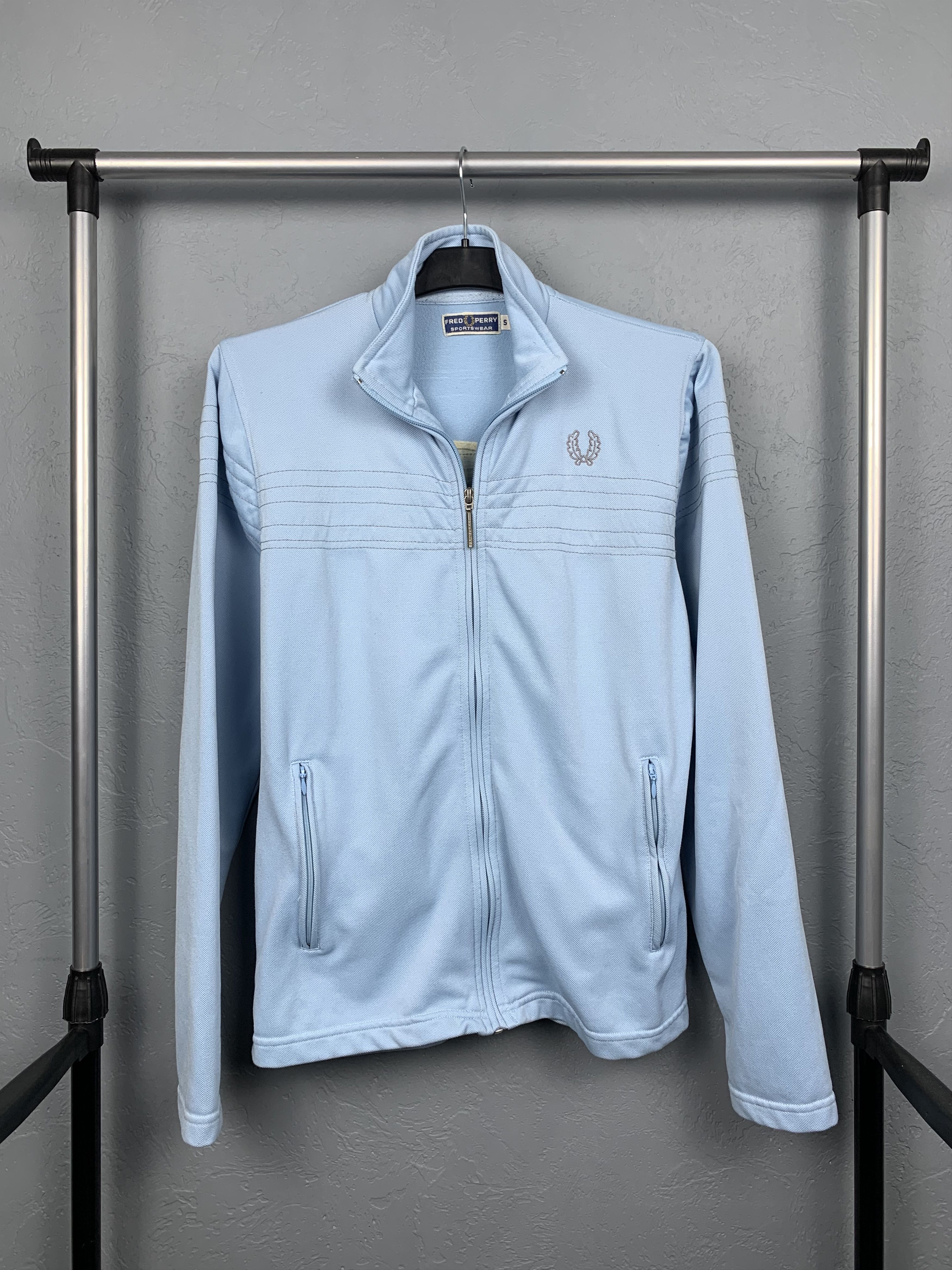 Fred Perry × Vintage Fred Perry Vintage Mens Track Top Jacket Size US S / EU 44-46 / 1 - 1 Thumbnail