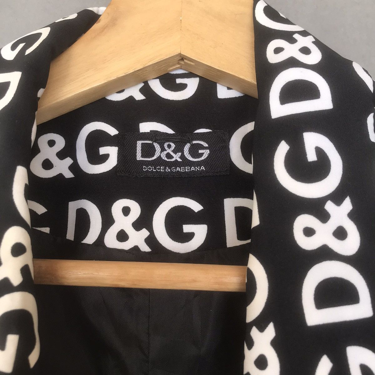 Dolce & Gabbana × Japanese Brand × Vintage Vintage Dolce & Gabbana Full Print Blazer Size 36R - 4 Thumbnail