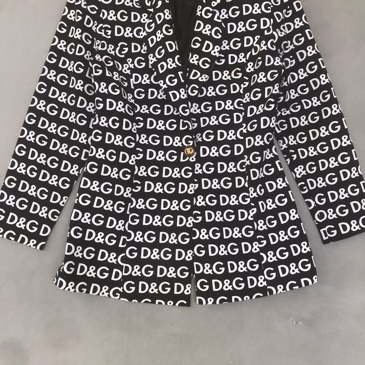 Dolce & Gabbana × Japanese Brand × Vintage Vintage Dolce & Gabbana Full Print Blazer Size 36R - 3 Thumbnail