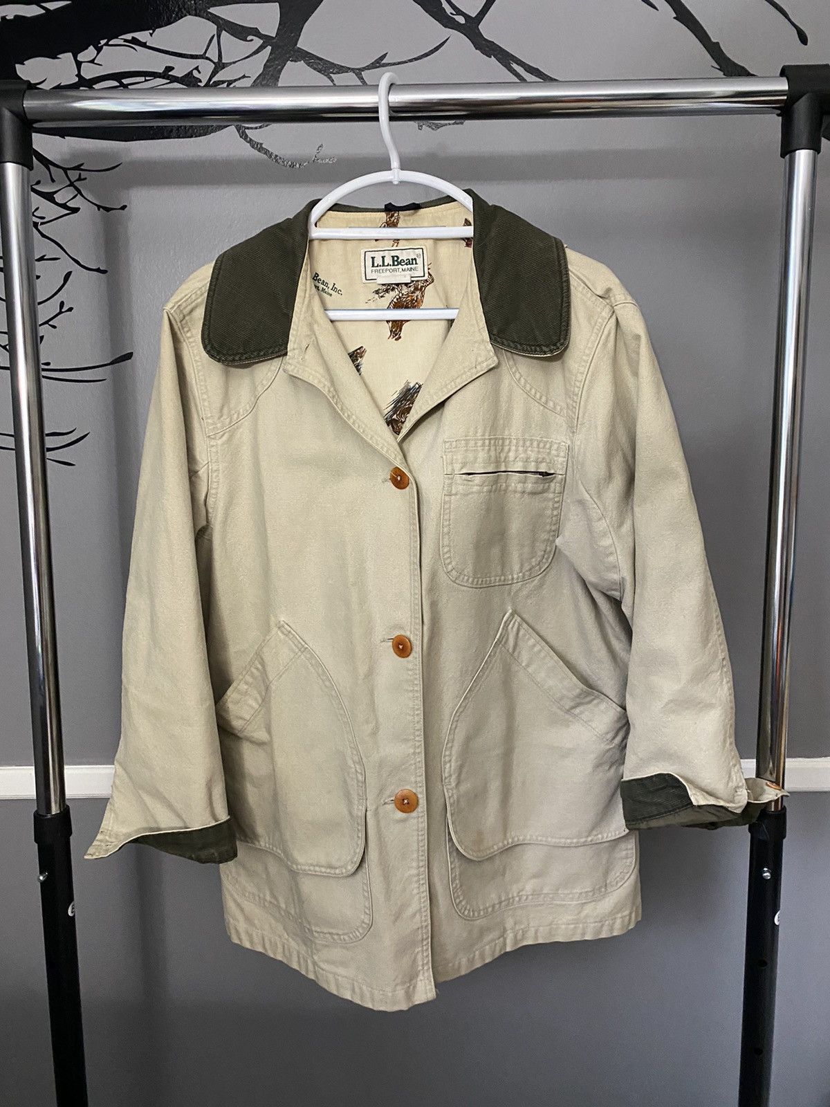 LLBean Fleece Jacket - Antique Gold