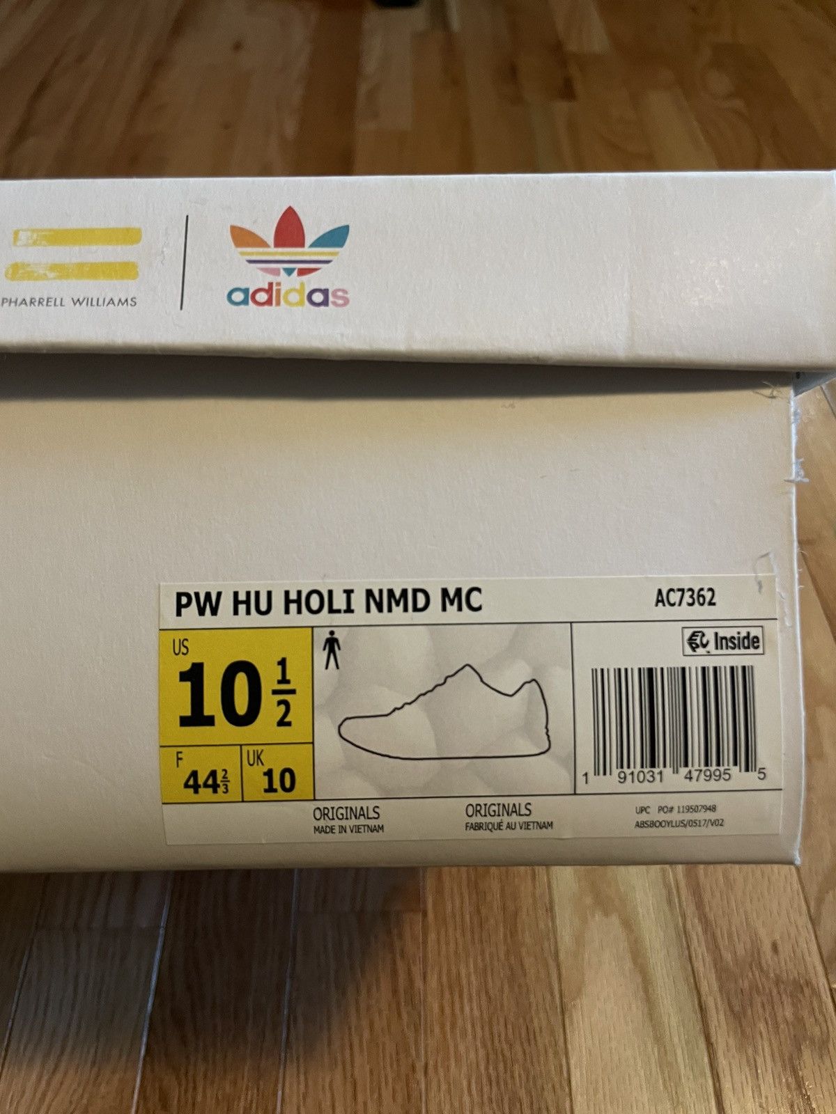 Adidas × Pharrell Pharrell NMD Pink Glow Size US 10.5 / EU 43-44 - 5 Thumbnail