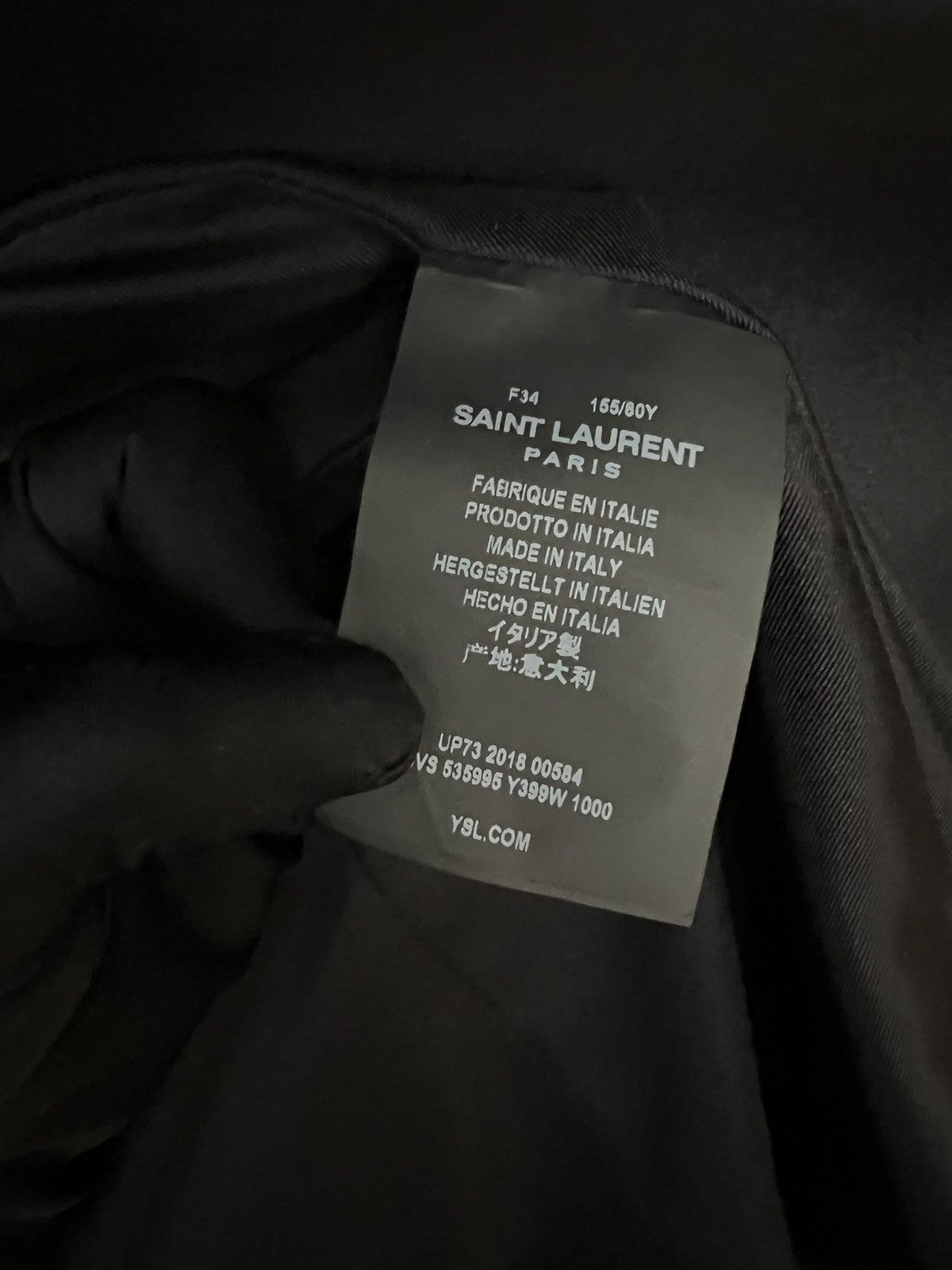 Saint Laurent Paris SAINT LAURENT TUXEDO JACKET Size XS / US 0-2 / IT 36-38 - 6 Thumbnail