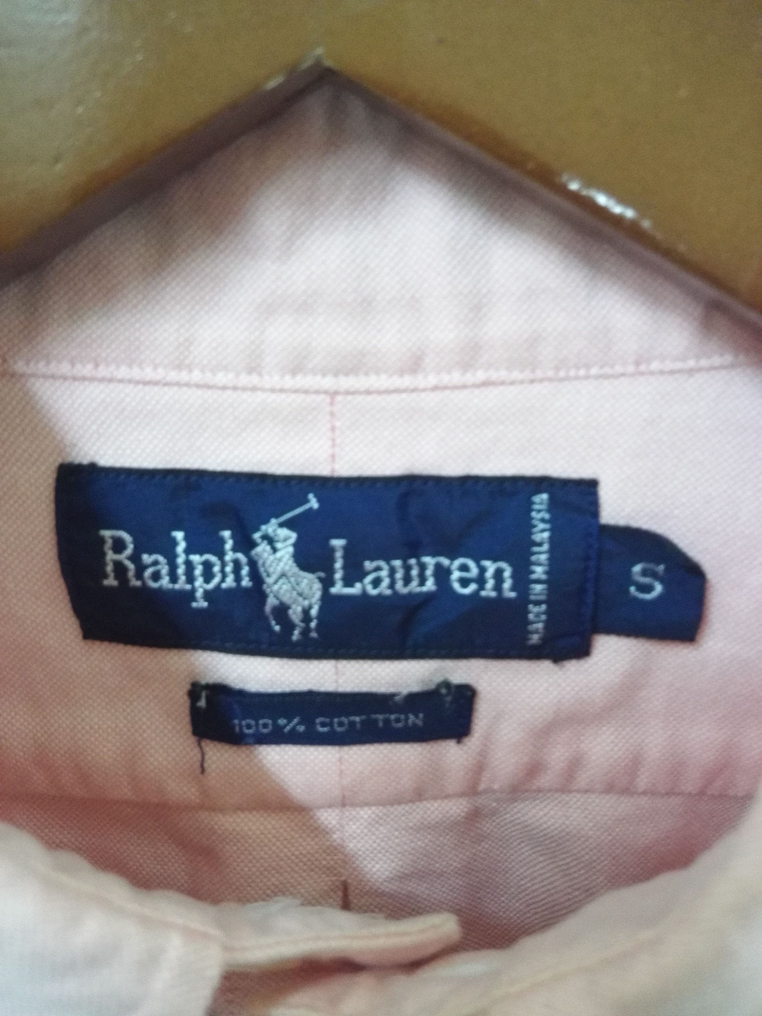 Polo Ralph Lauren Vintage Polo Bear Button down Pink Colour Size US S / EU 44-46 / 1 - 4 Thumbnail