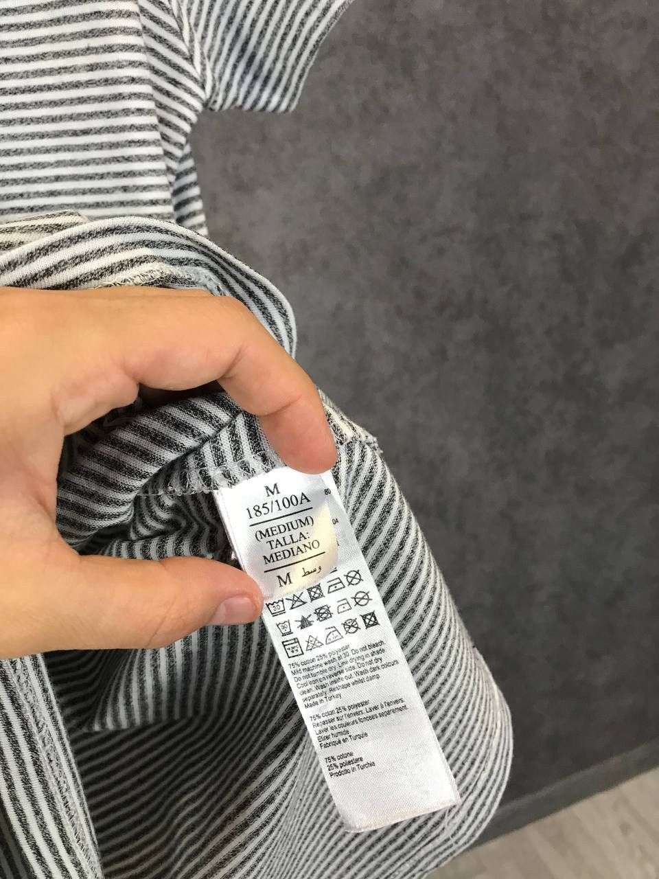 Allsaints Allsaints luxury streetwear stripes tee Size US M / EU 48-50 / 2 - 5 Thumbnail