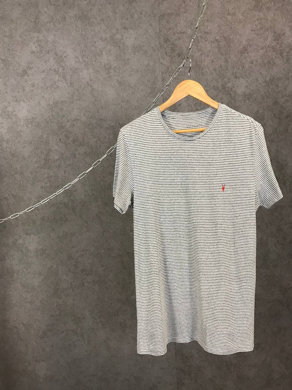 Allsaints Allsaints luxury streetwear stripes tee Size US M / EU 48-50 / 2 - 1 Thumbnail