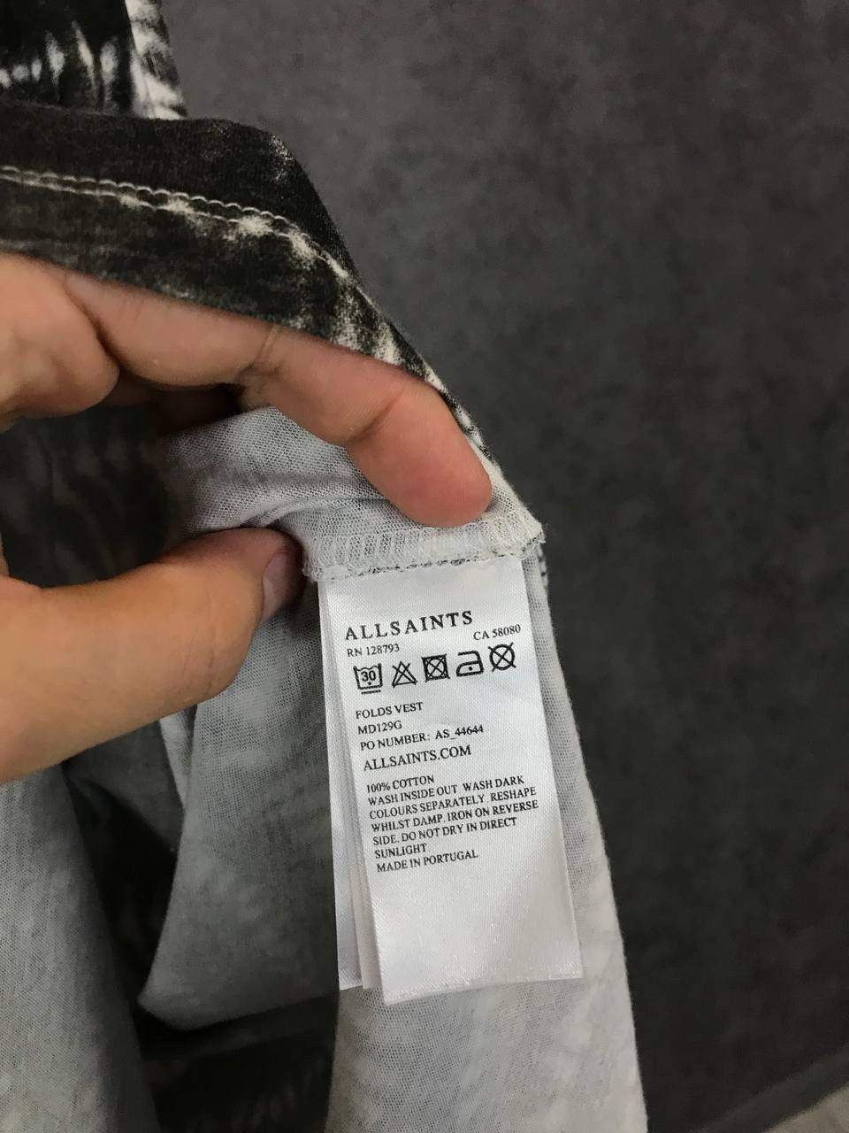 Allsaints Allsaints luxury streetwear tee Size US M / EU 48-50 / 2 - 4 Thumbnail