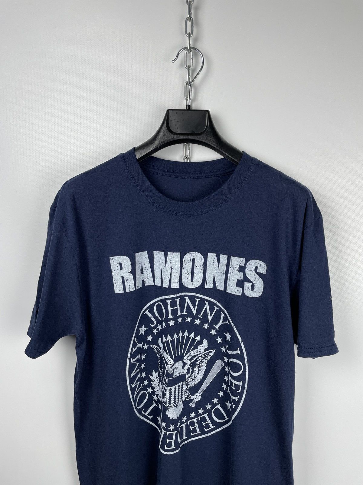 Band Tees × Vintage Vintage 00s Ramones ‘Hey! Ho! Let’s Go’ Band T-Shirt Size US L / EU 52-54 / 3 - 1 Thumbnail