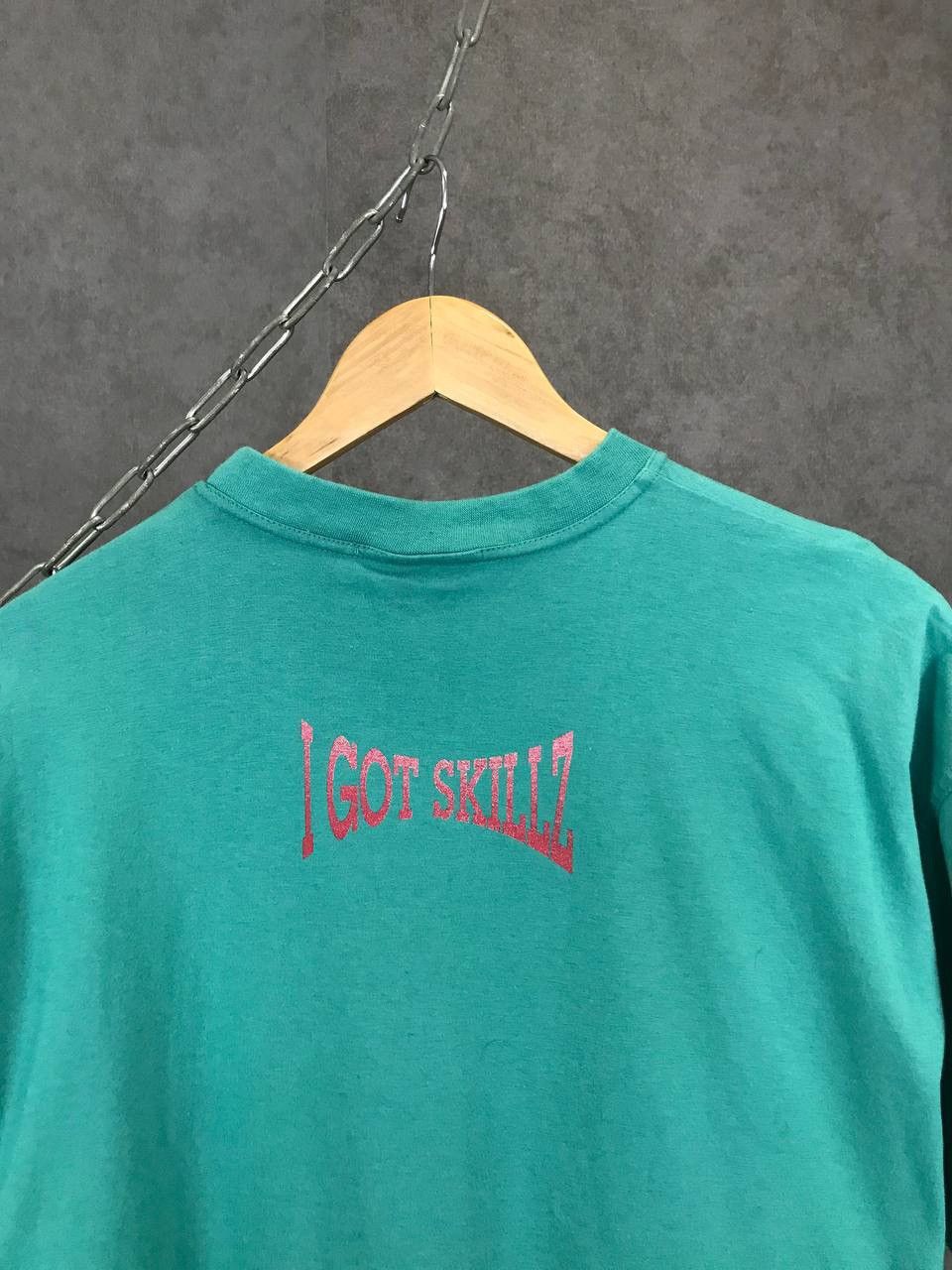 Adidas × Vintage Adidas I Got Skillz vintage streetwear tee Size US M / EU 48-50 / 2 - 8 Thumbnail