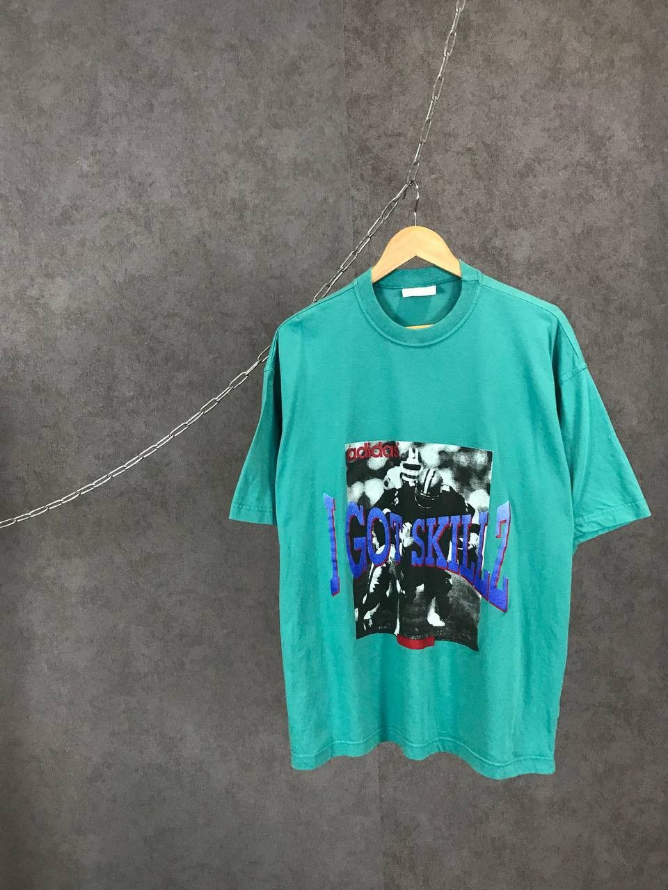 Adidas × Vintage Adidas I Got Skillz vintage streetwear tee Size US M / EU 48-50 / 2 - 1 Thumbnail