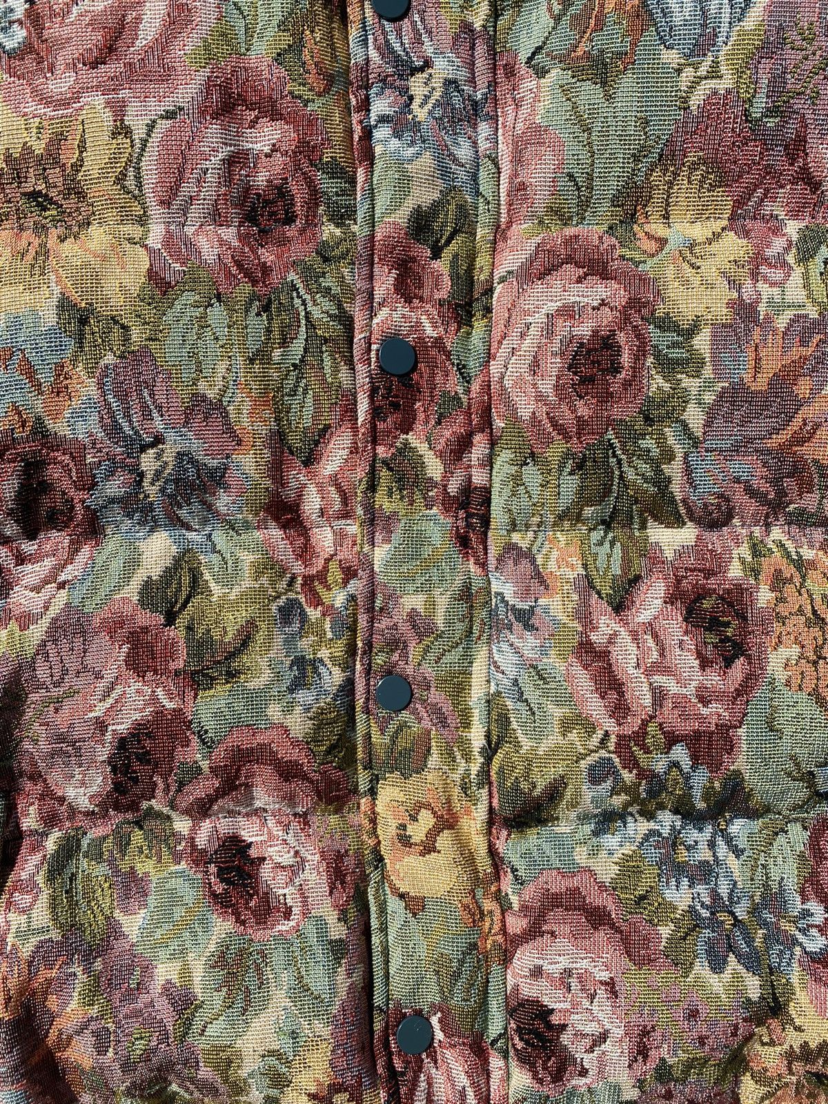 Golf Wang floral puffer coat